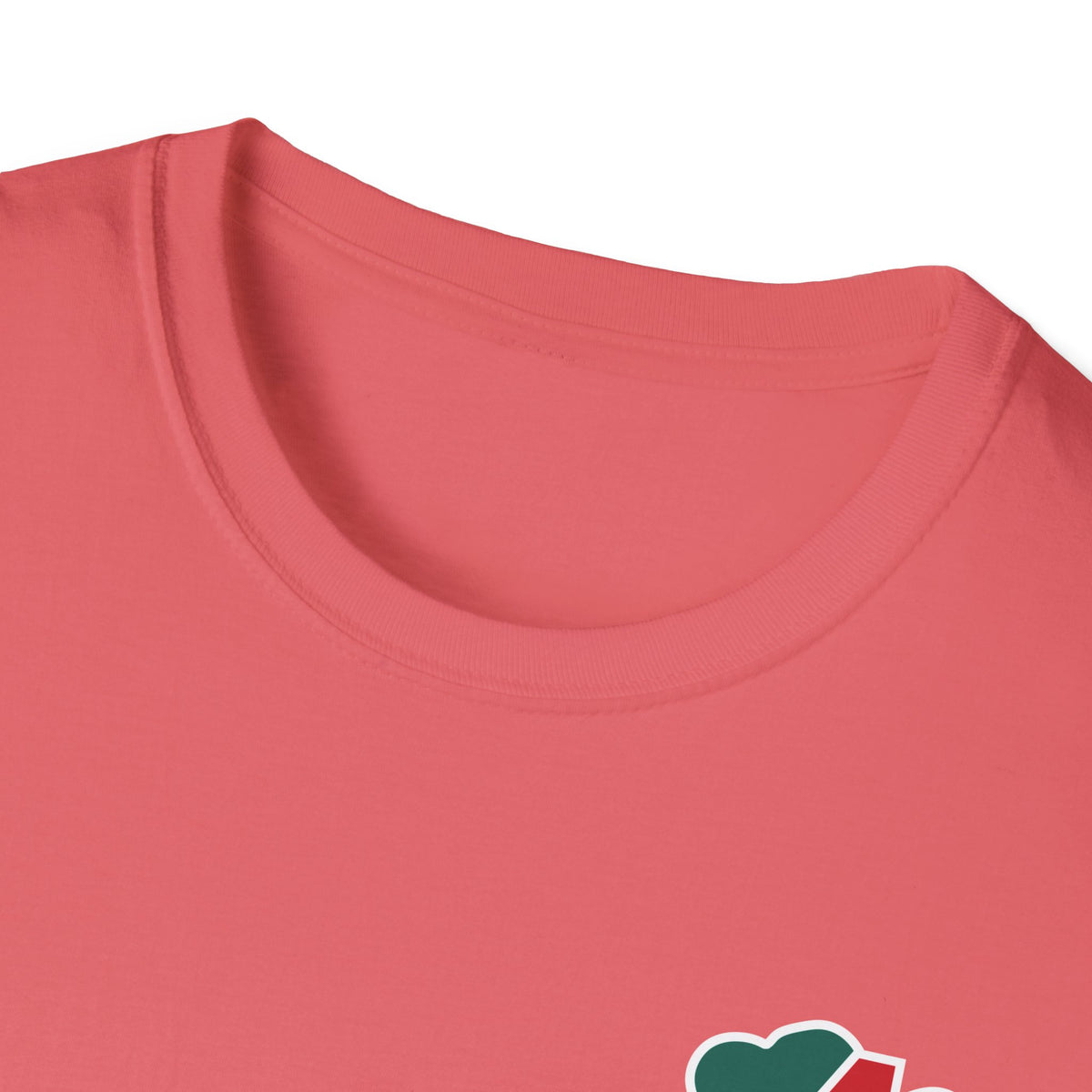 Station 4 Clover front / acfd clover back - Gildan Soft Cotton Softstyle T-Shirt