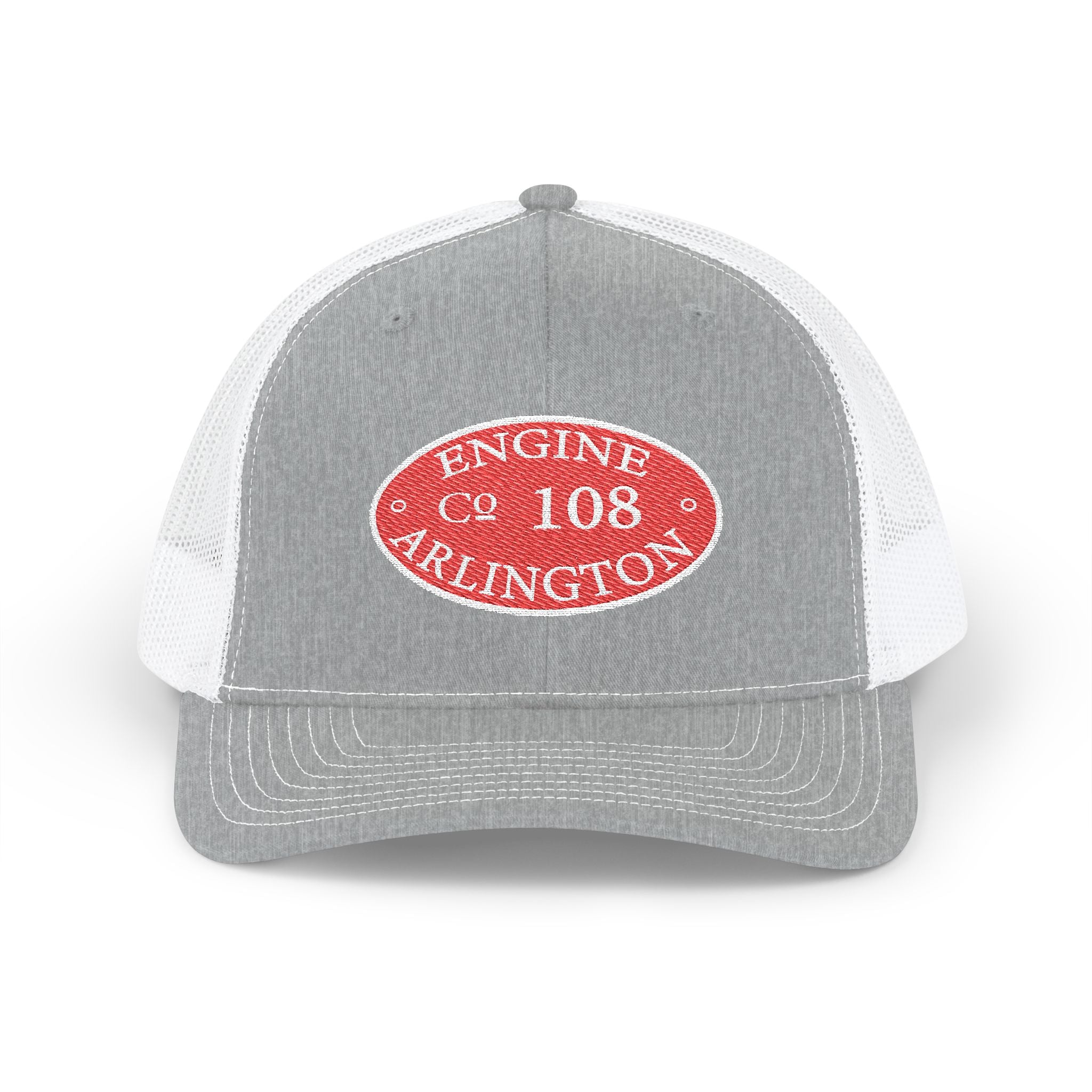 Arlington Engine 8 Circle Patch - (Richardson 112 Style Hat) Snapback Trucker