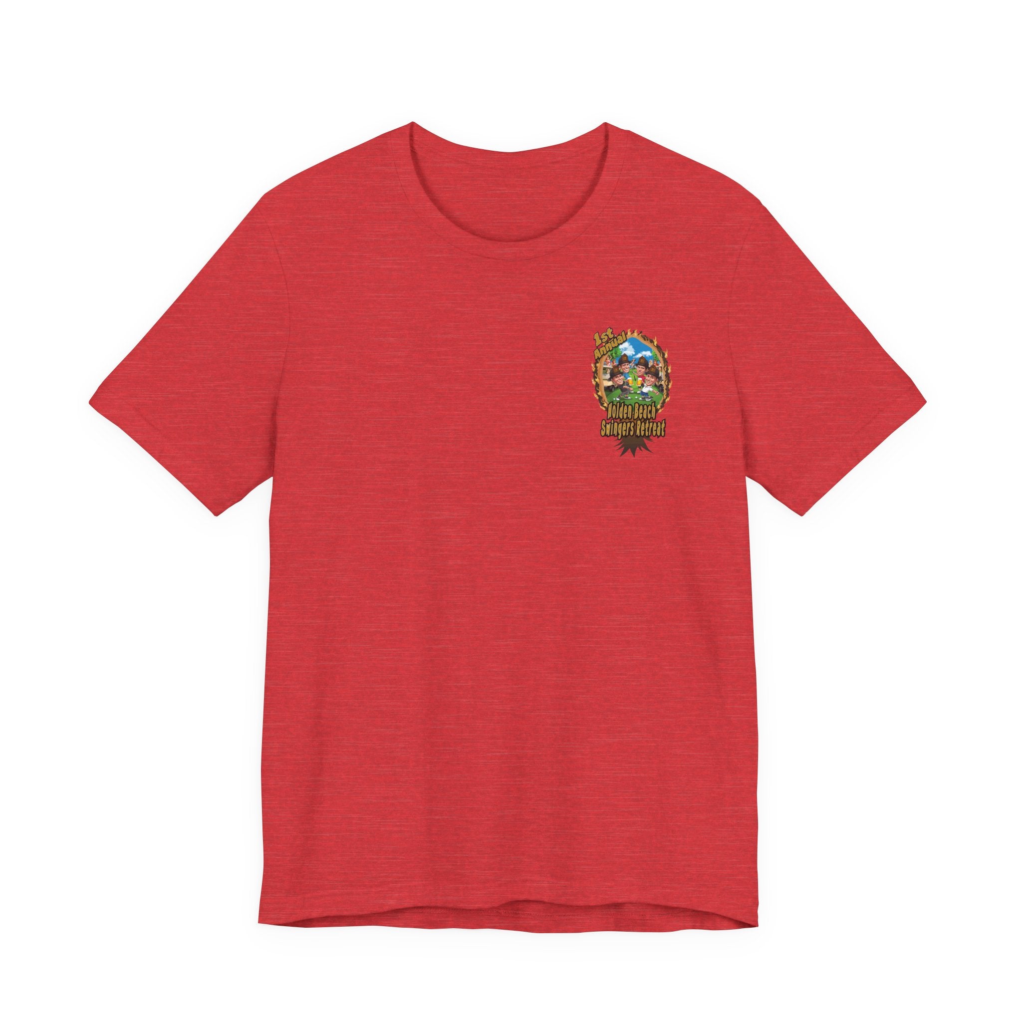 Holden Beach Swingers Retreat- Bella+Canvas Soft Unisex Tee