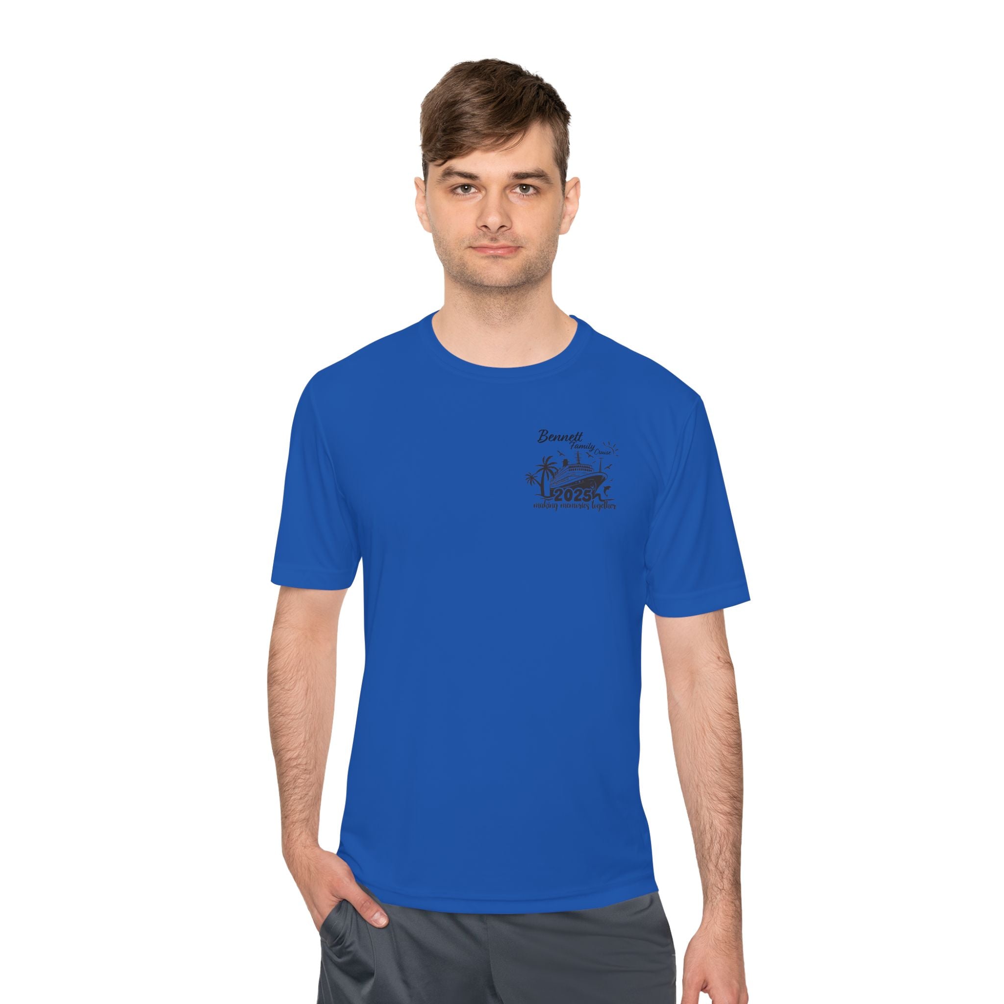 Bennet Family Cruise Black Text - Unisex Moisture Wicking Tee