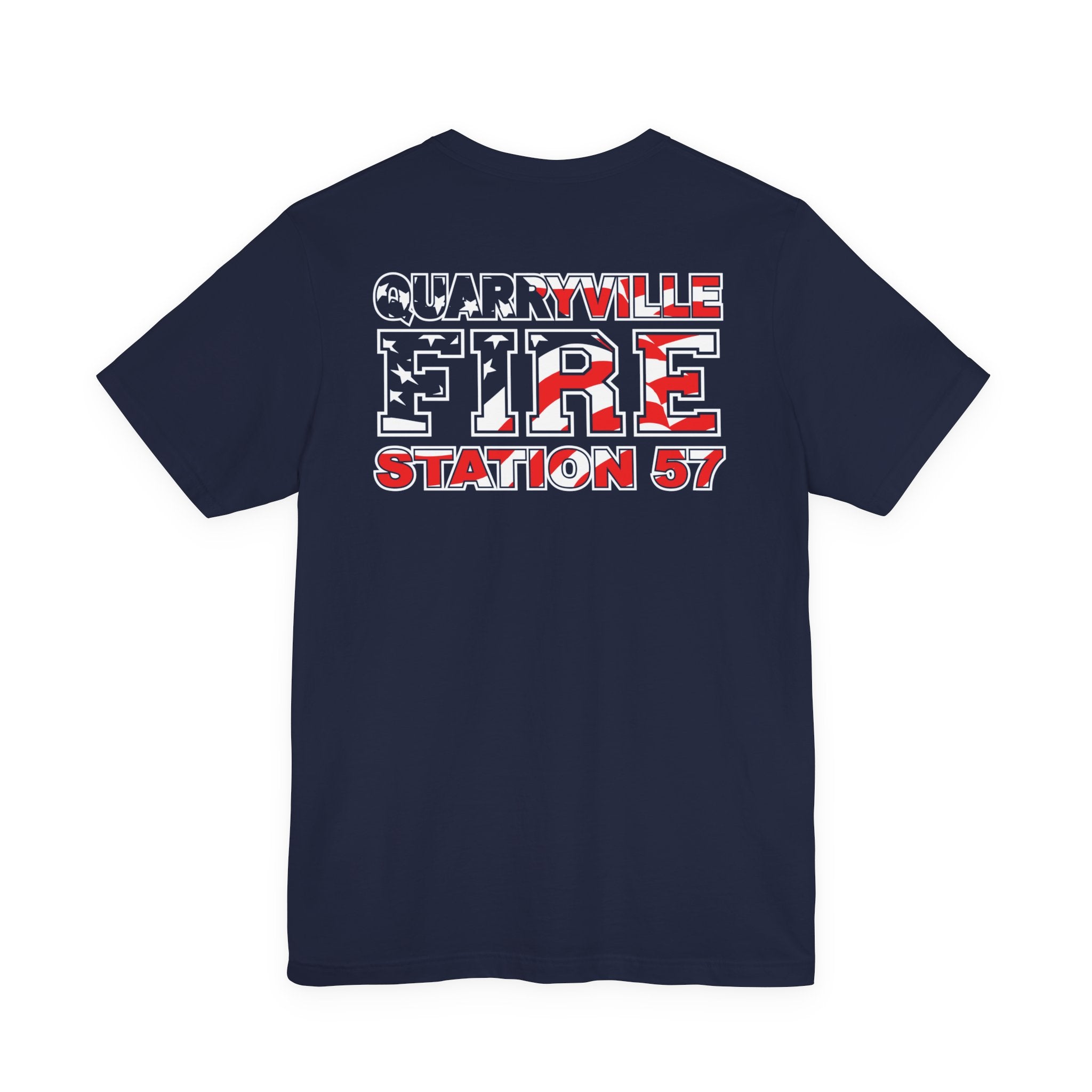 Quarryville PA Vol. Fire  - Bella+Canvas Soft Jersey Cotton Unisex Tee