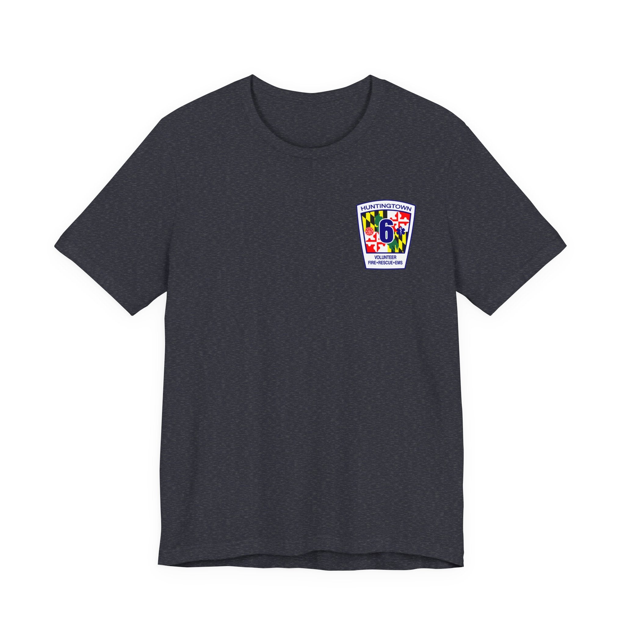 Huntingtown Vol. Fire Boat 6 - Bella+Canvas Soft Unisex Tee