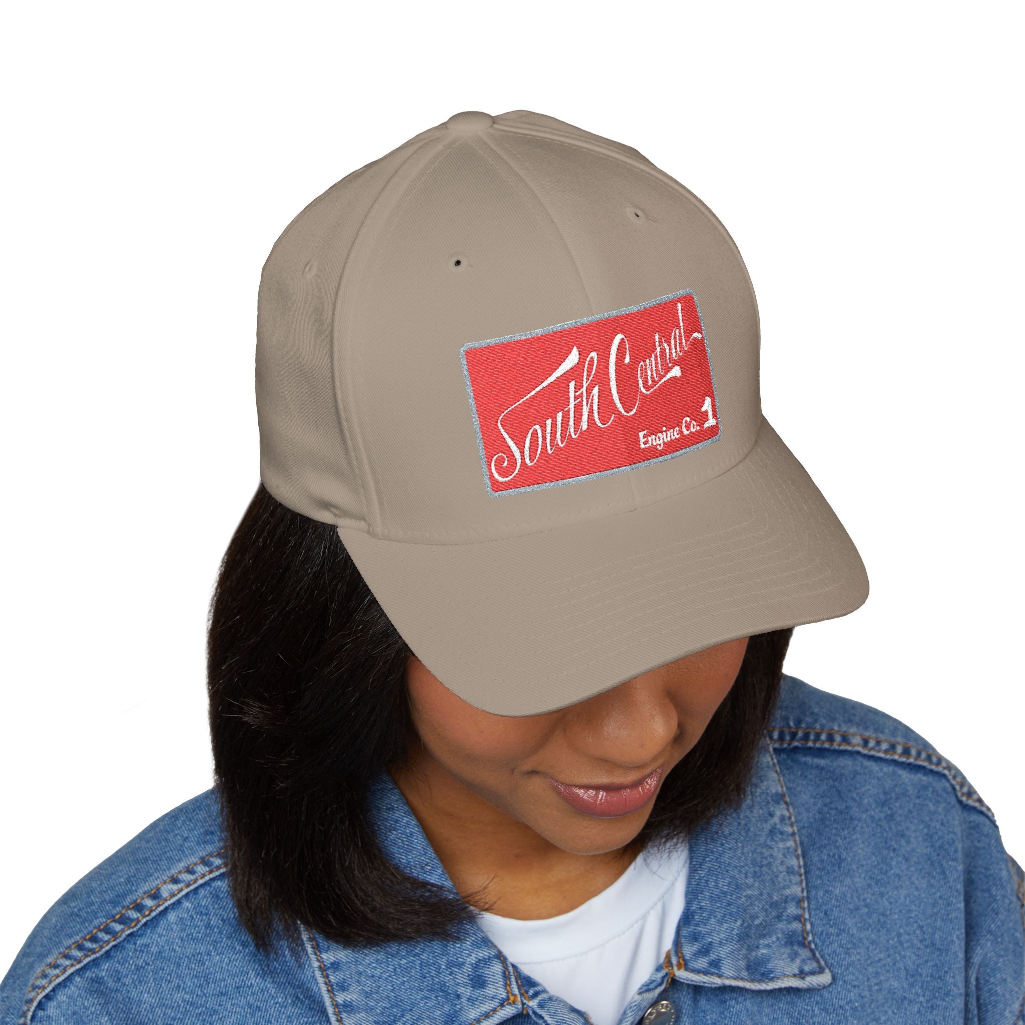 Station 1 South Central - FLEXFIT Closed-Back Structured Cap (Embroidery)