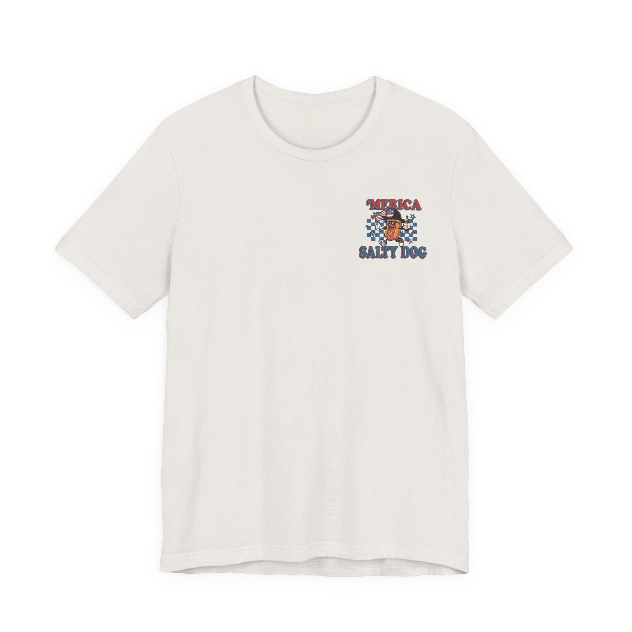 Salty Dog 'Merica Shirt - Bella-Canva Soft Jersey Short Sleeve Tee