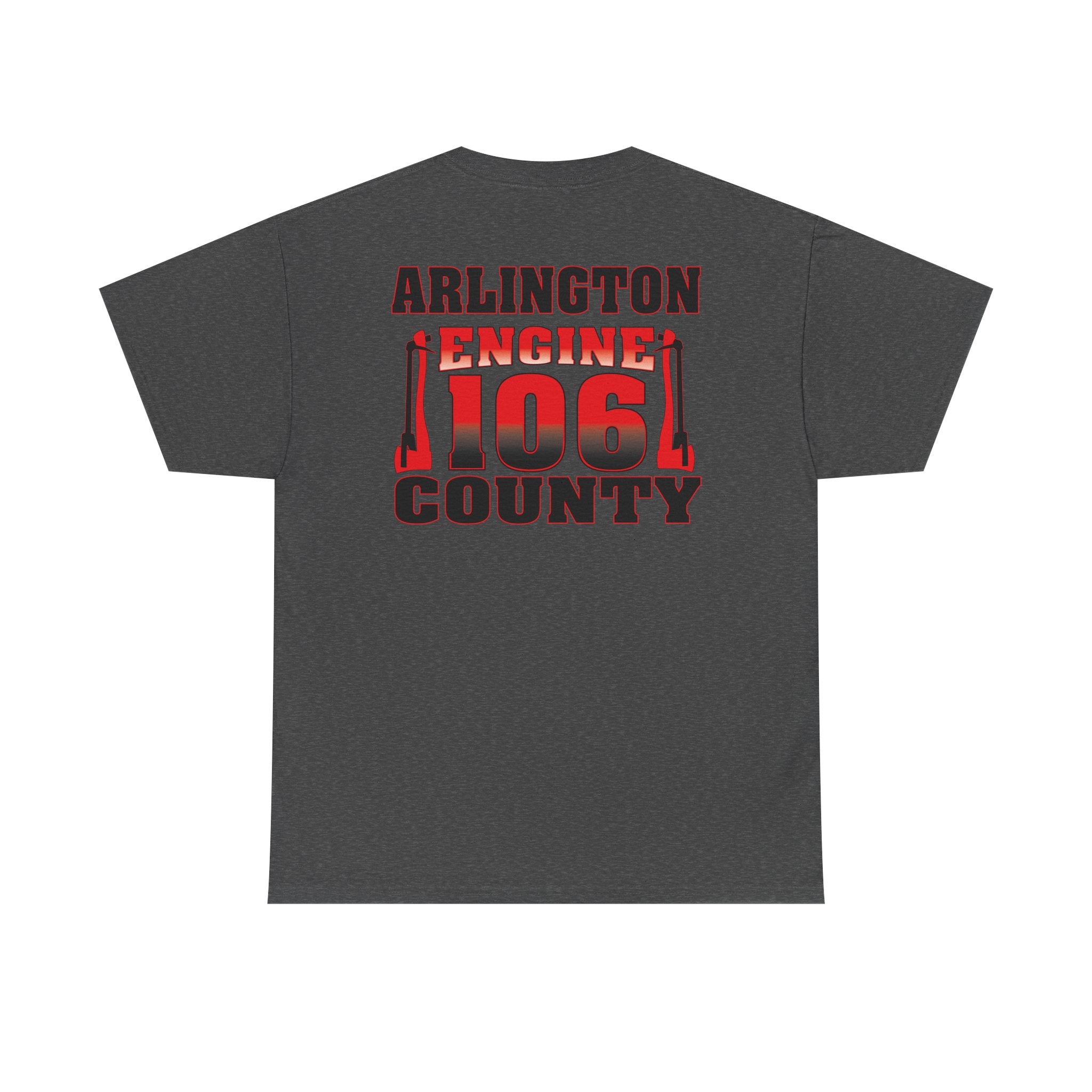 Station 6 Engine Arlington - Heavy Cotton Unisex Tee