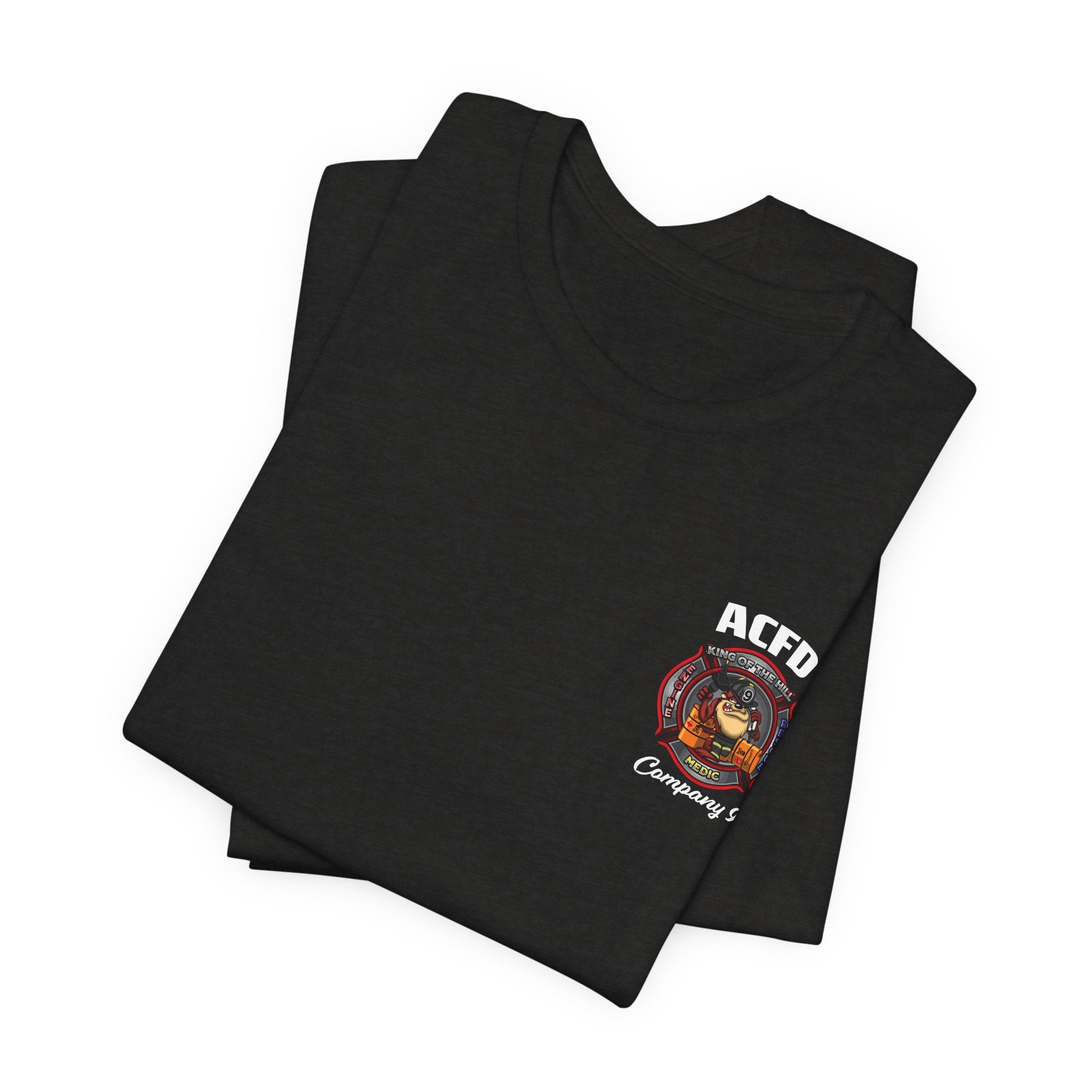 Station 9 Firefighter Engine - Bella+Canvas Soft Unisex Tee