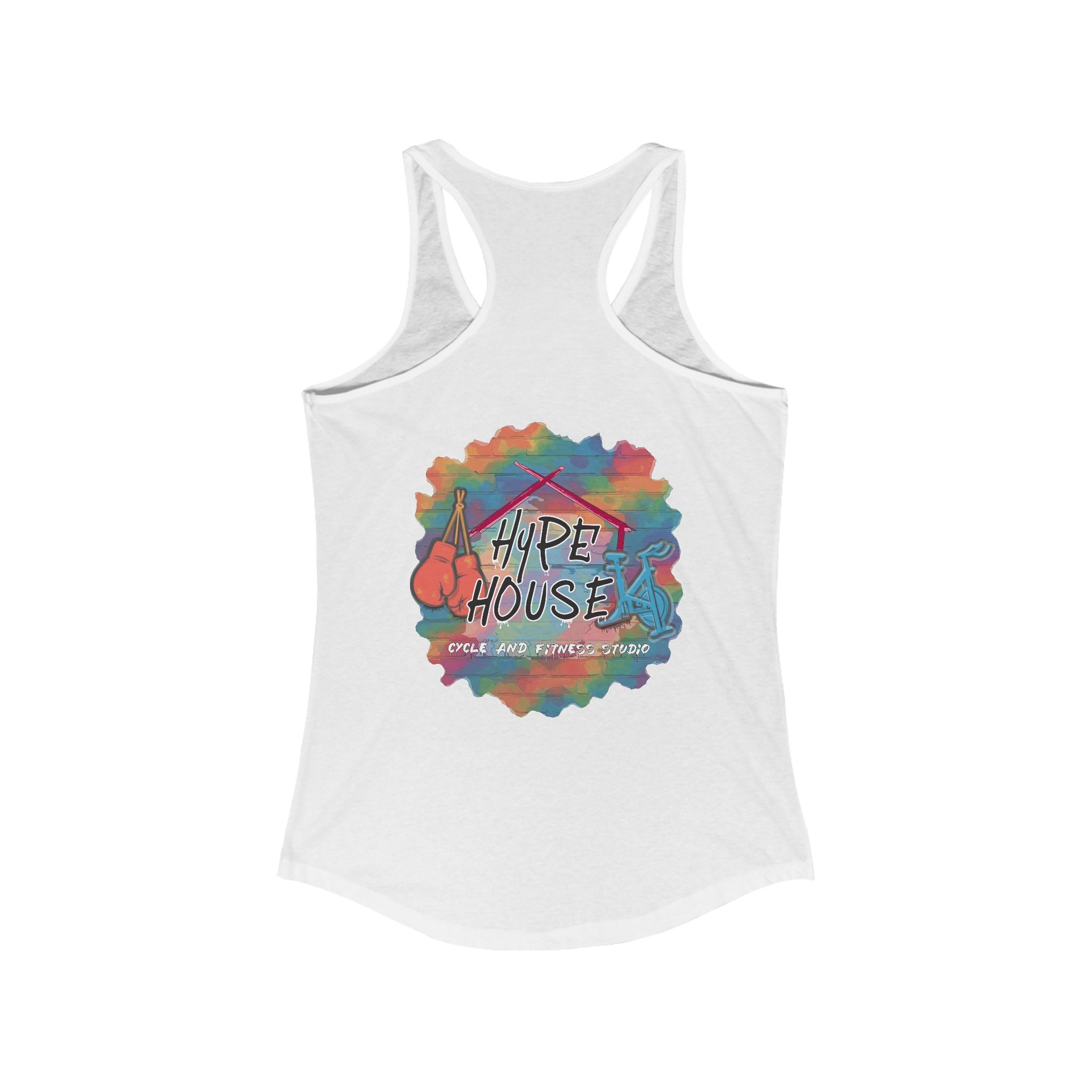 HH Cycle Colorful Logo - Women's Ideal Racerback Tank