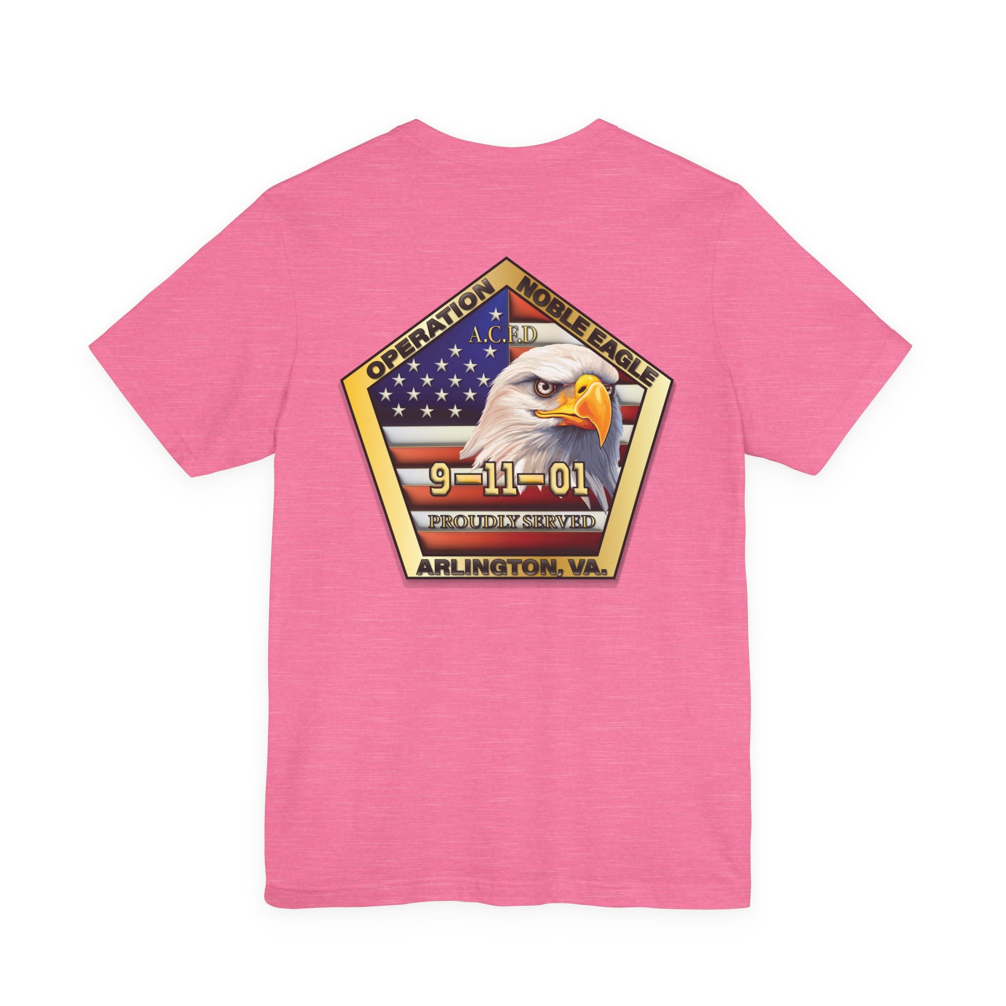 Arlington Badge/Noble Eagle - Bella+Canvas Soft Unisex Tee