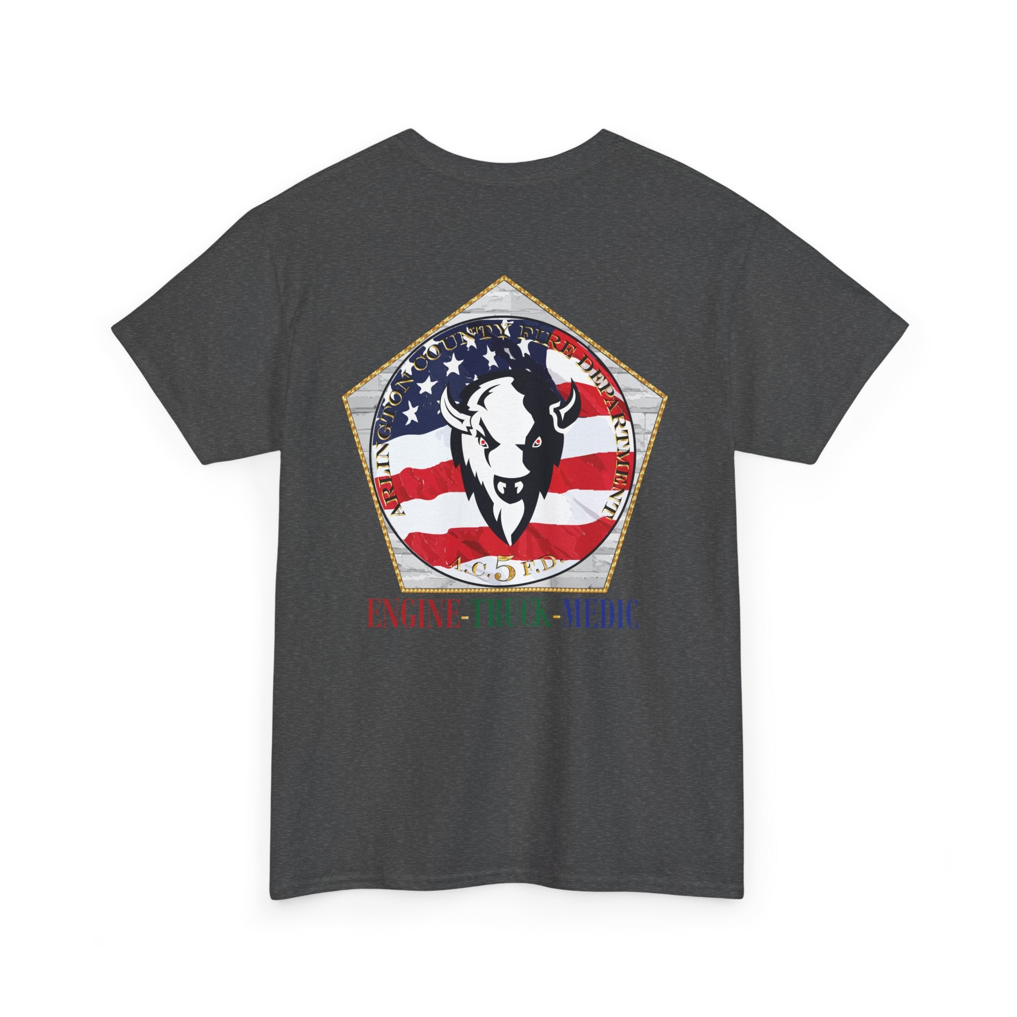 Heavy Cotton Unisex Tee -Station 5 Arlington