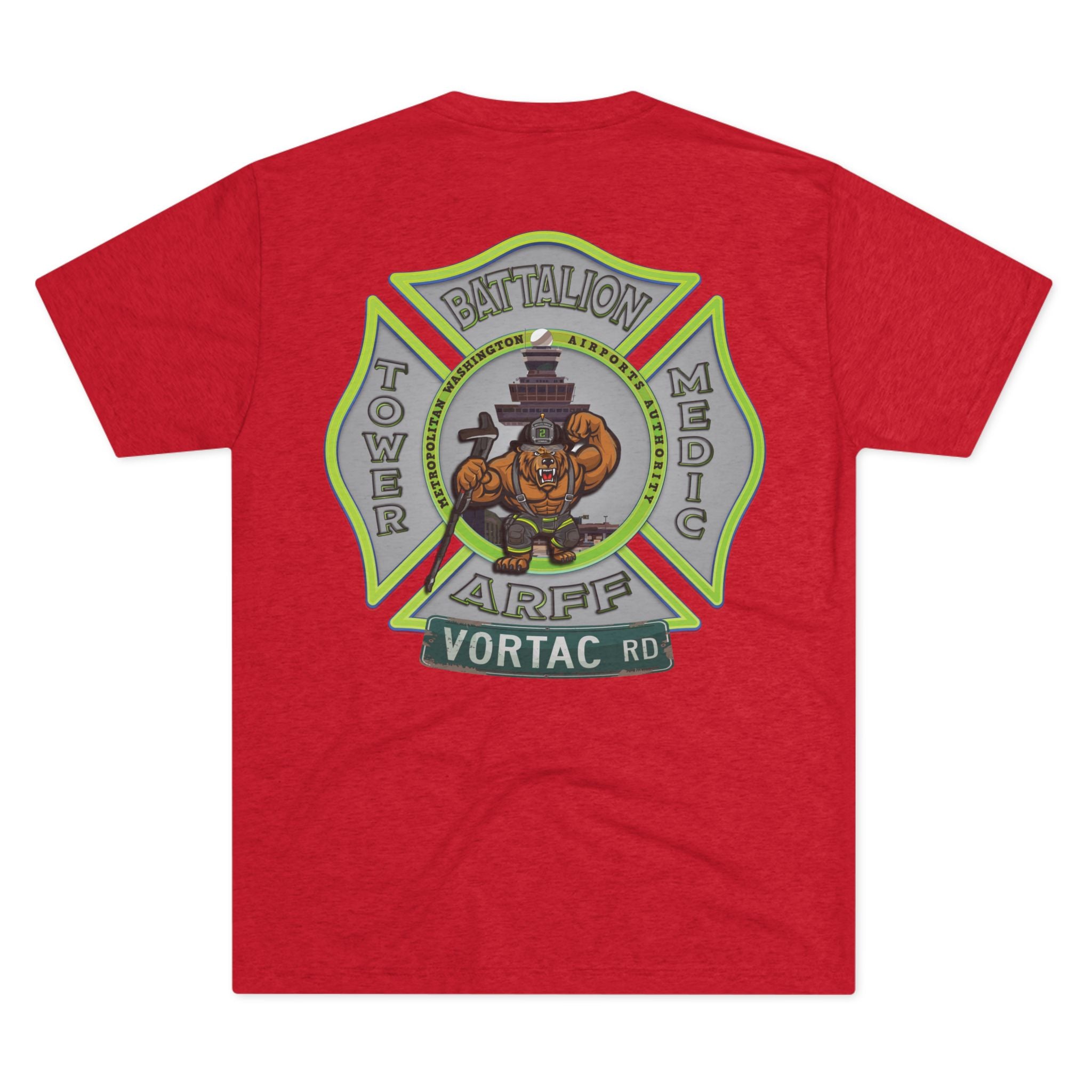 MWAA 302 Real Dulles South - NextLevel Tri-Blend Crew Tee unisex