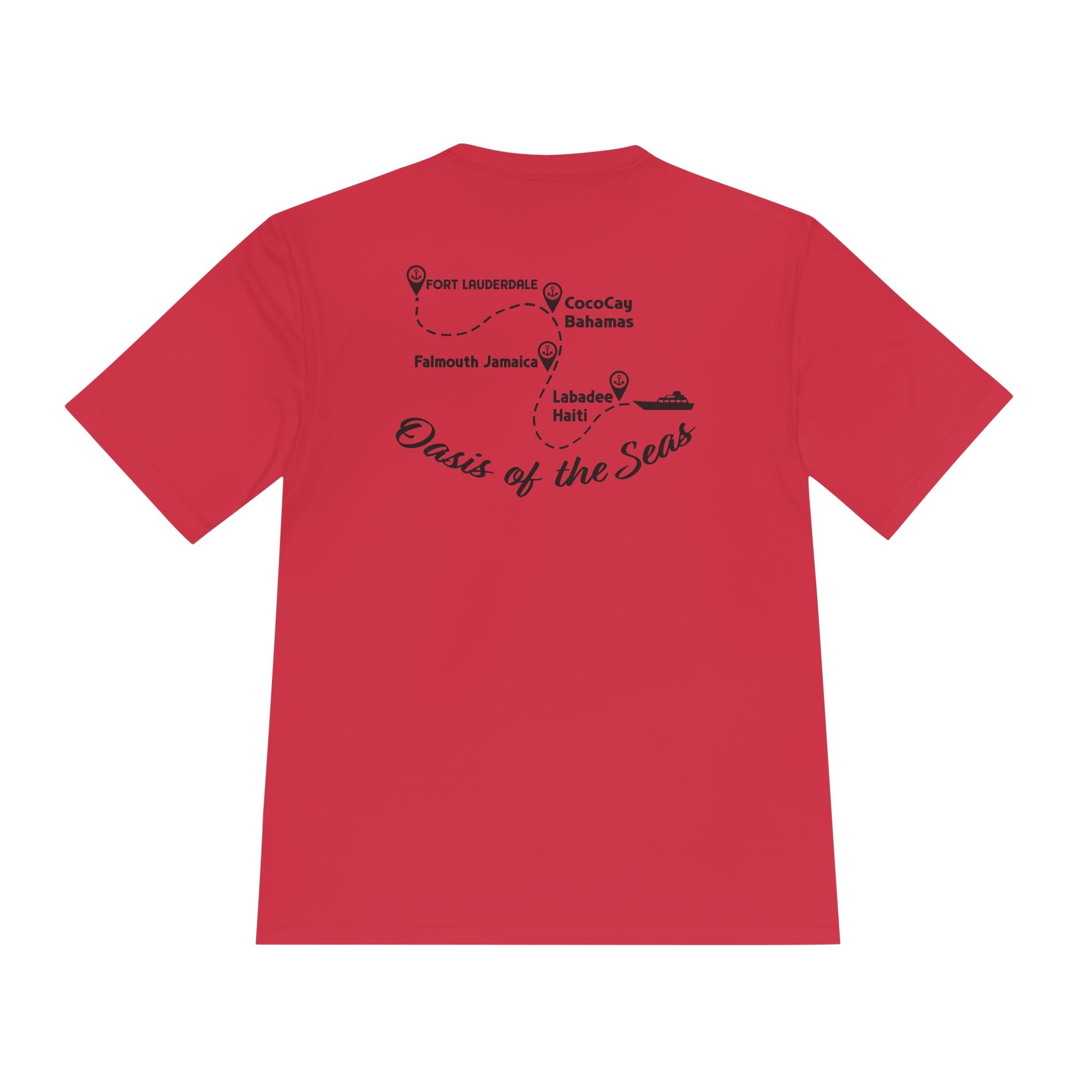 Bennet Family Cruise Black Text - Unisex Moisture Wicking Tee