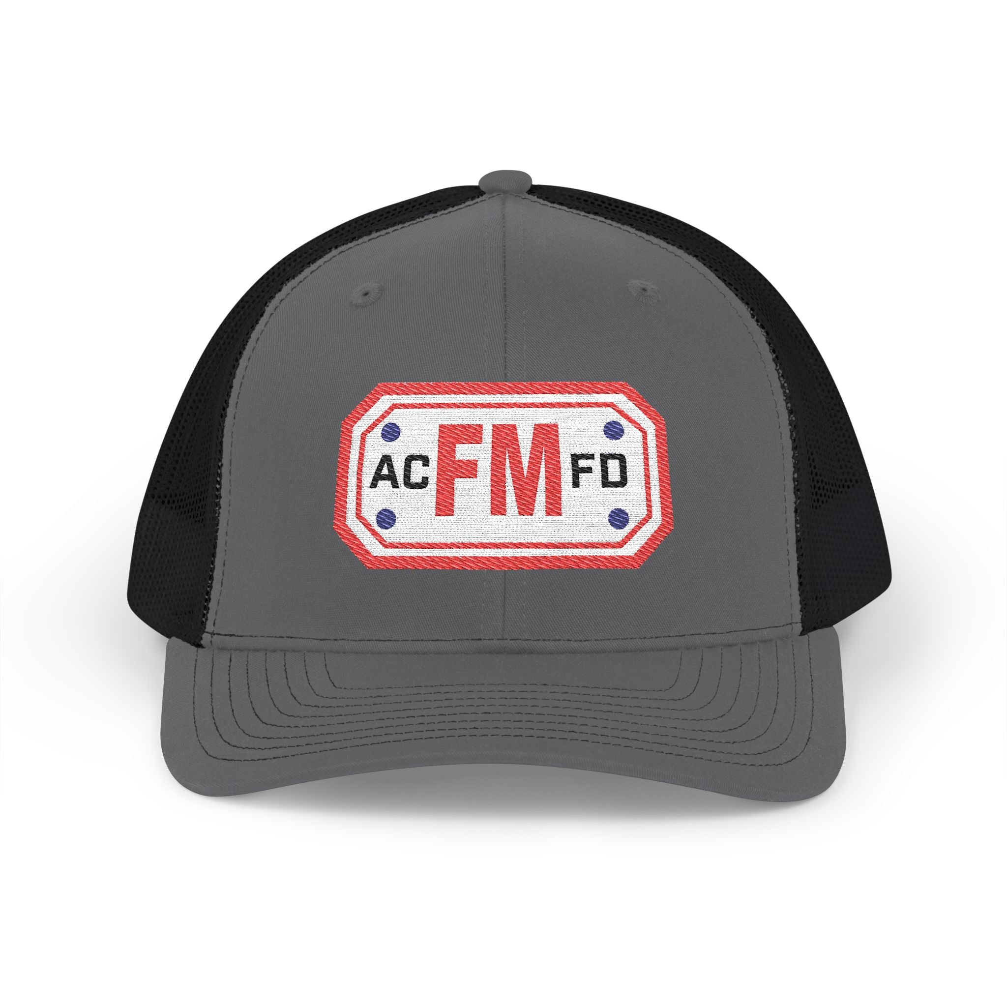 Arlington Fire Marshal Red - Snapback Trucker (Richardson 112 Style Hat)