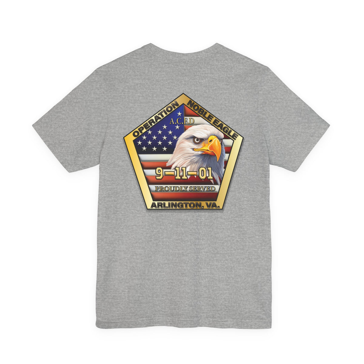 Copy of Old Arlington Patch/Noble Eagle - Bella+Canvas Soft Unisex Tee