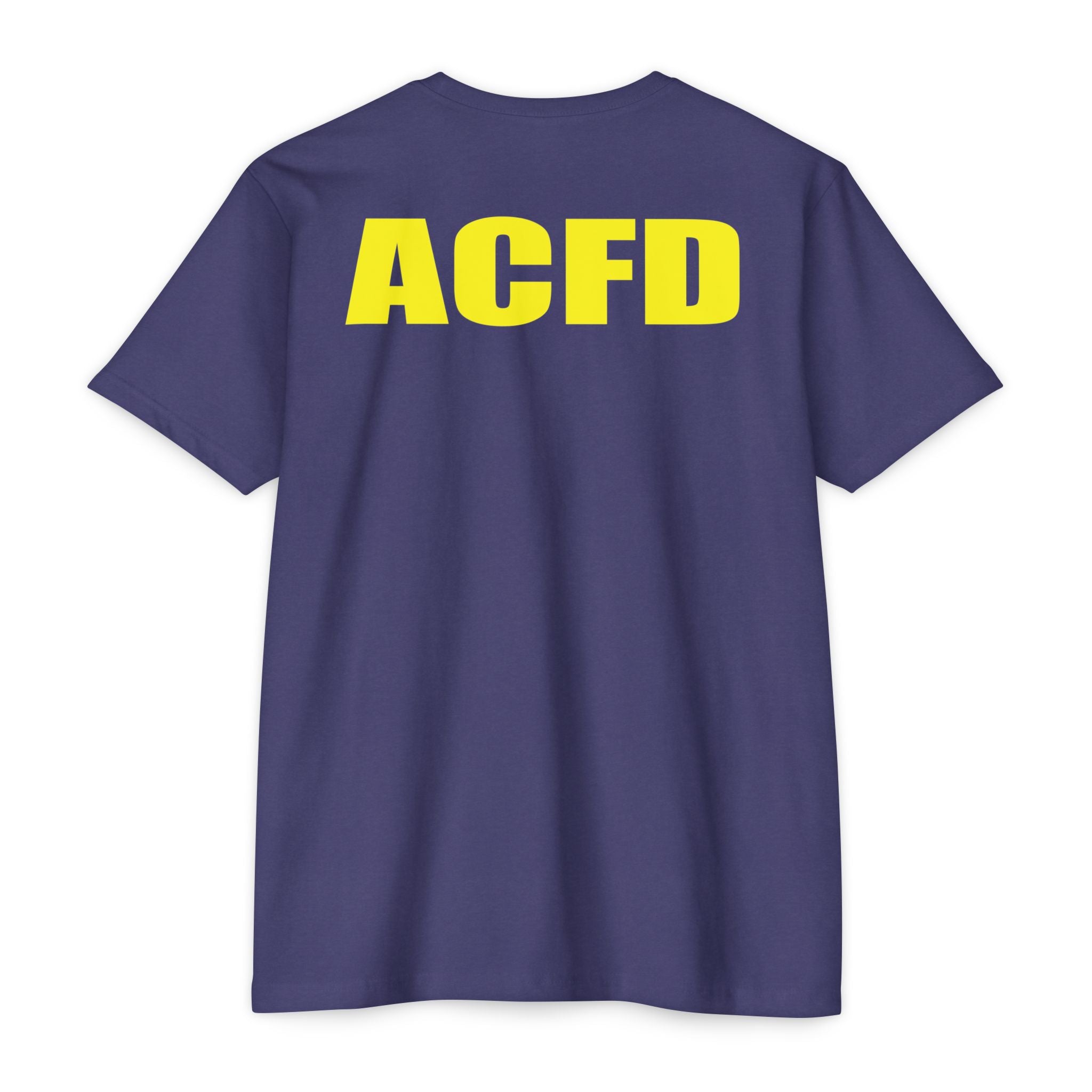 ACFD Officers - 60% cotton / 40% polyester Unisex CVC Jersey T-shirt