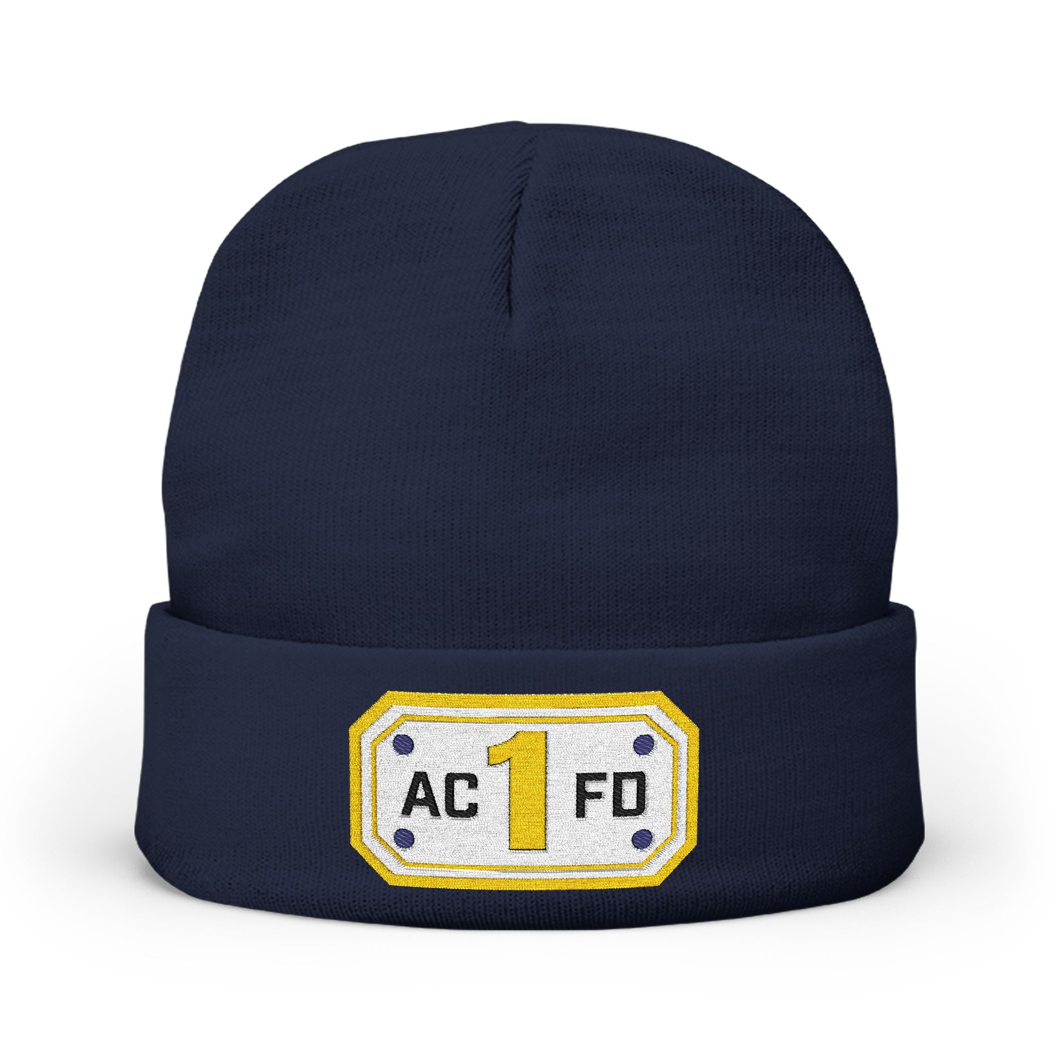 Arlington Medic 1  - Knit Beanie (Embroidery)