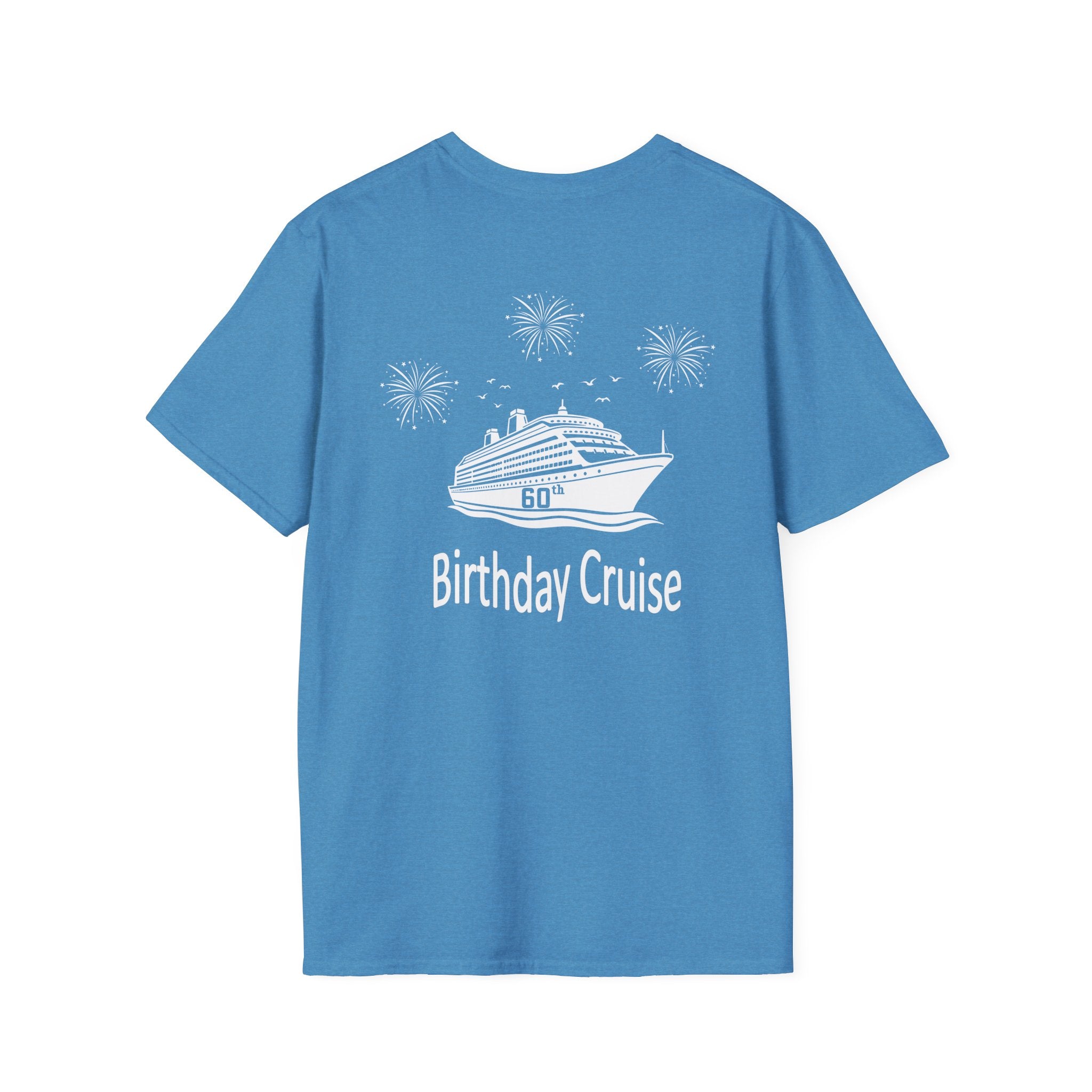 Renee Family Cruise white - Unisex Softstyle Cotton T-Shirt
