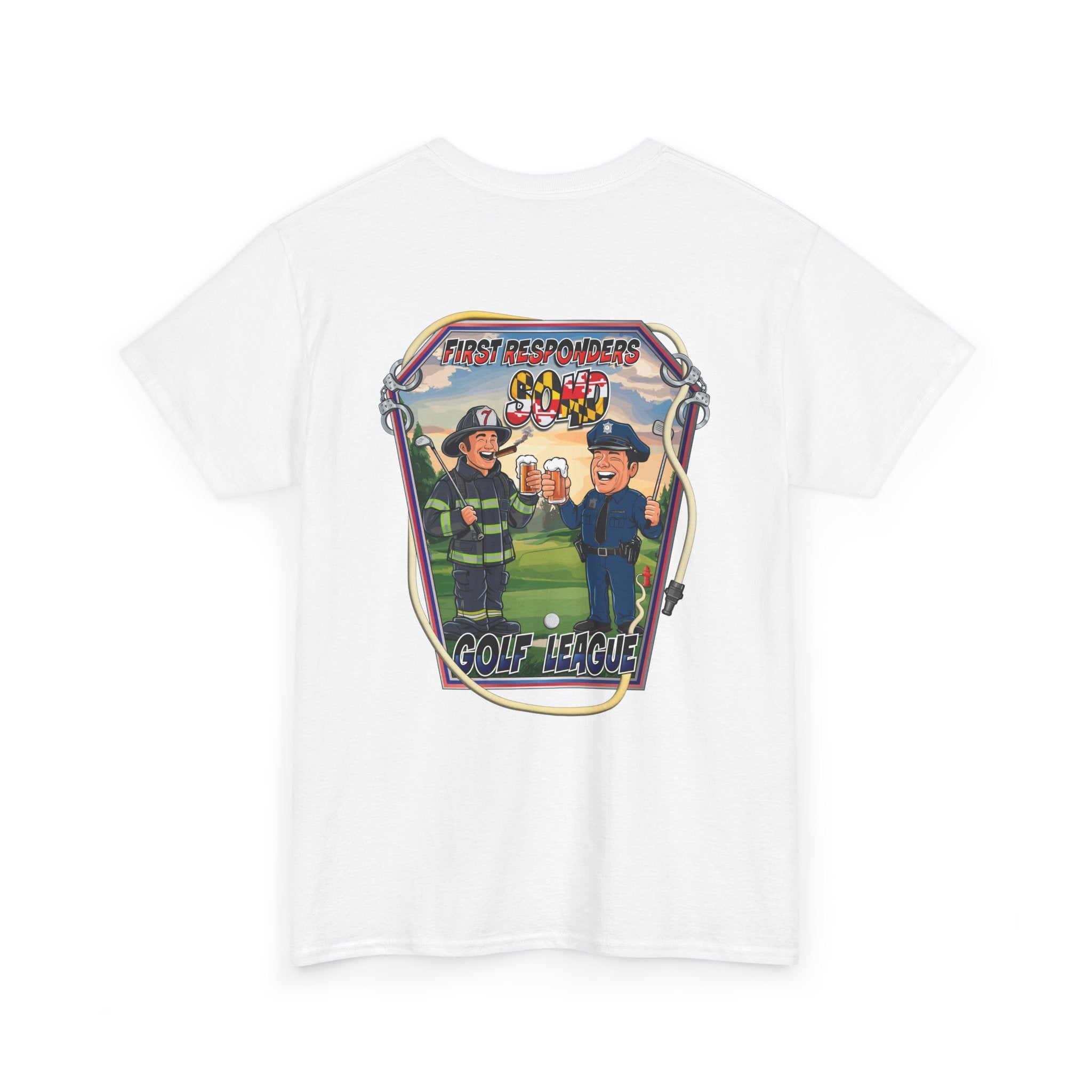 SOMD First Responder Golf - Heavy Cotton Tee