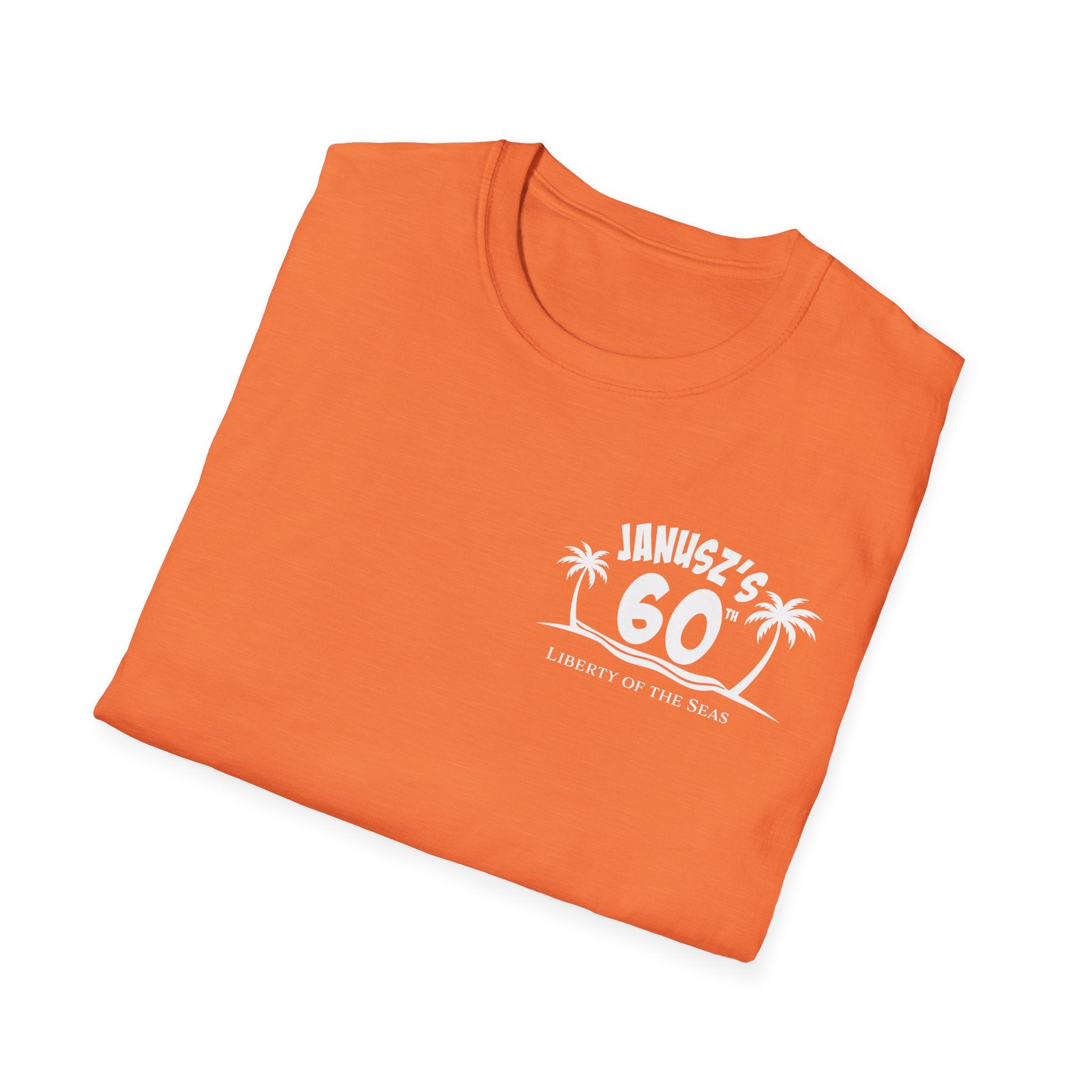 Renee Family Cruise white - Unisex Softstyle Cotton T-Shirt