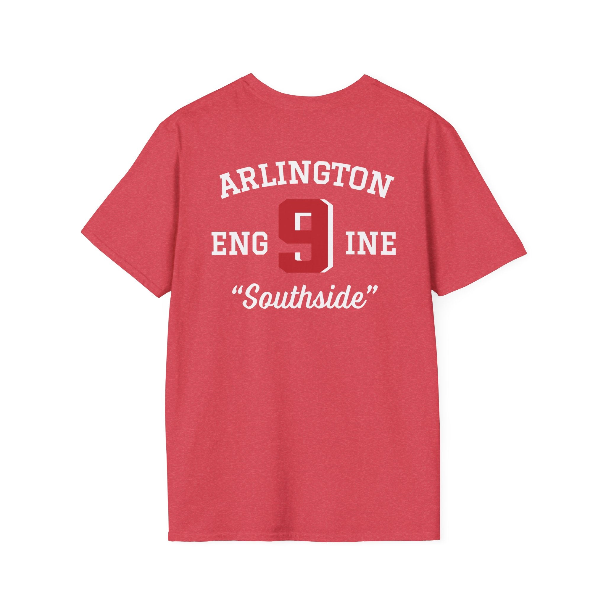 Station 9 Taz Front / FF Engine 9 back - Gildan Soft Cotton Softstyle T-Shirt