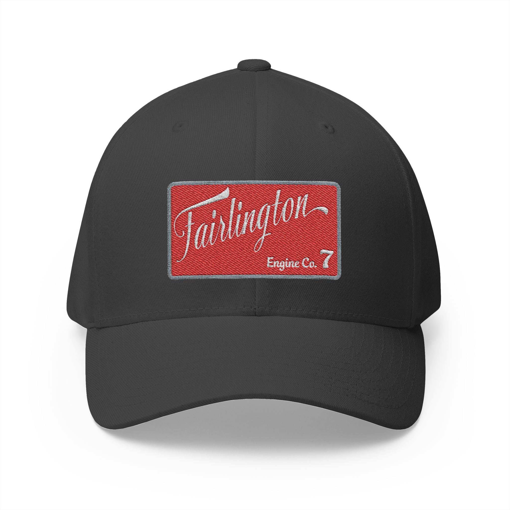 Arlington Fairlington Engine 7 - FLEXFIT Closed-Back Structured Cap (Embroidery)