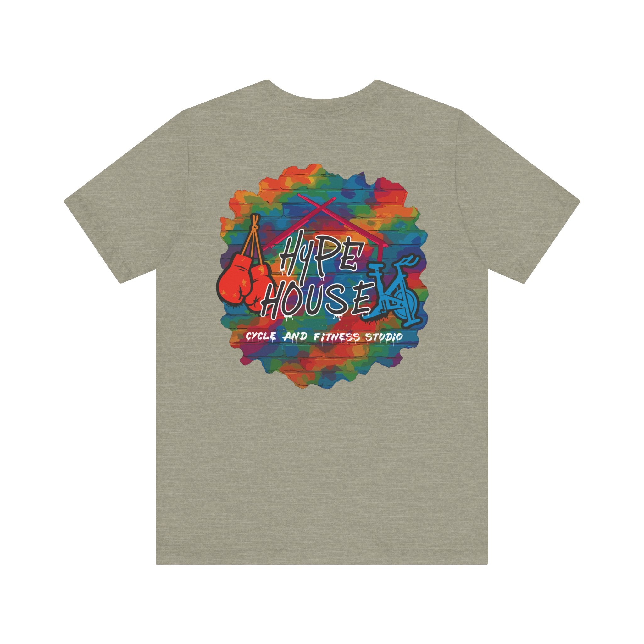 HH Cycle Color Logo light colors - Unisex Jersey Short Sleeve Tee