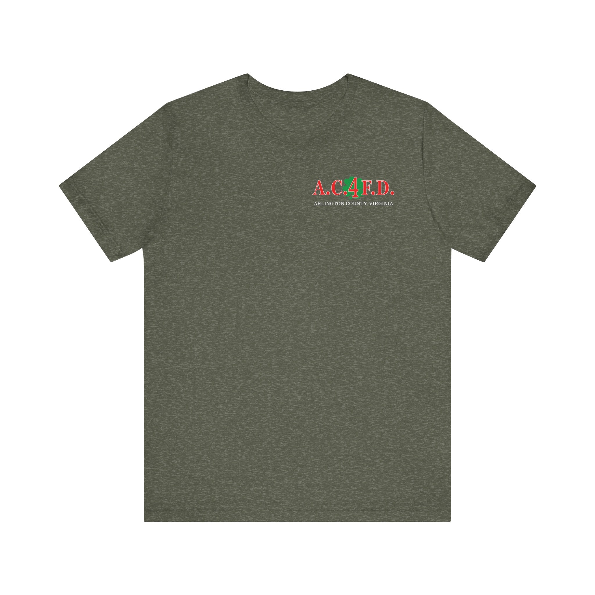 Station 4 Clover Back - Bella+Canvas Soft Unisex Tee