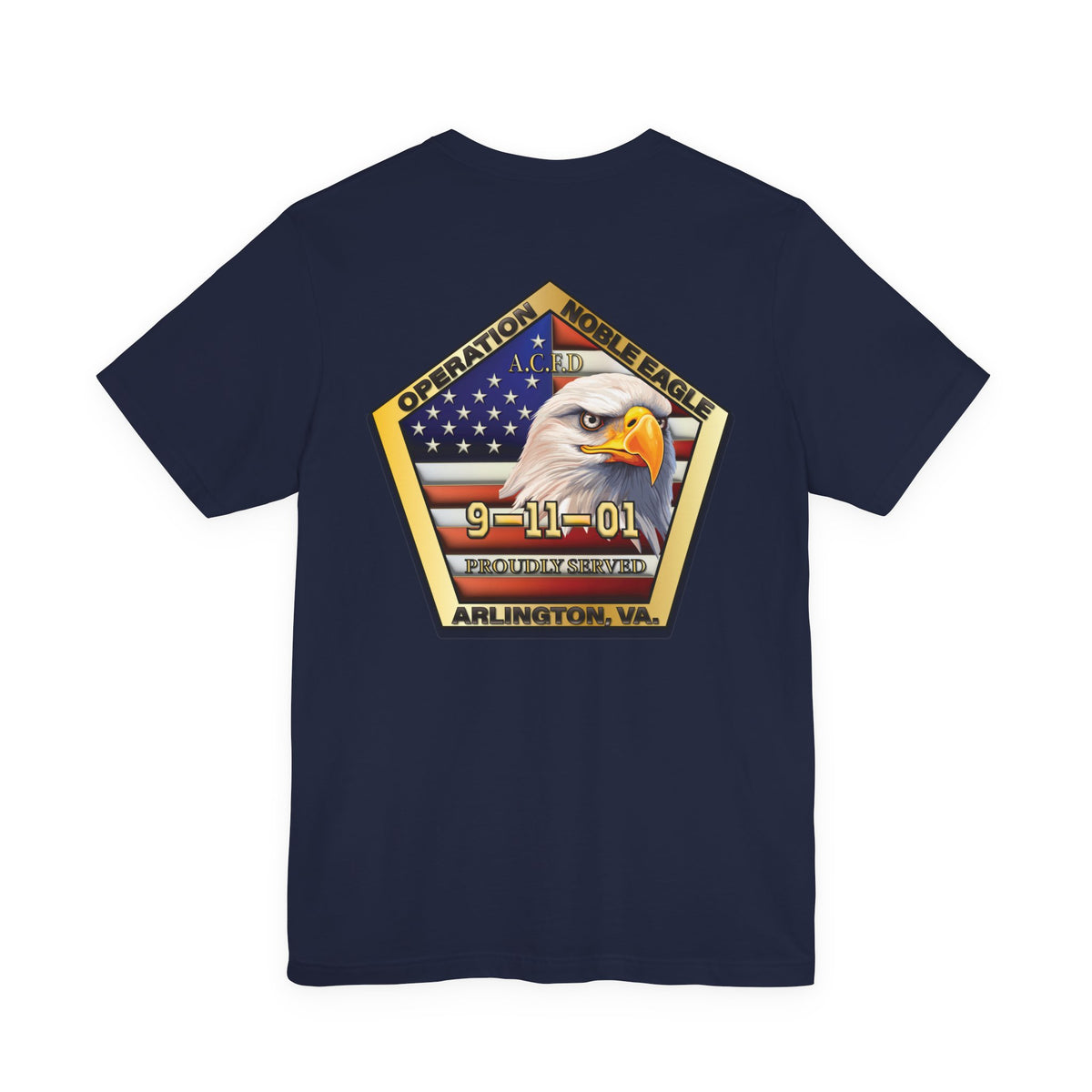 Arlington Badge/Noble Eagle - Bella+Canvas Soft Unisex Tee
