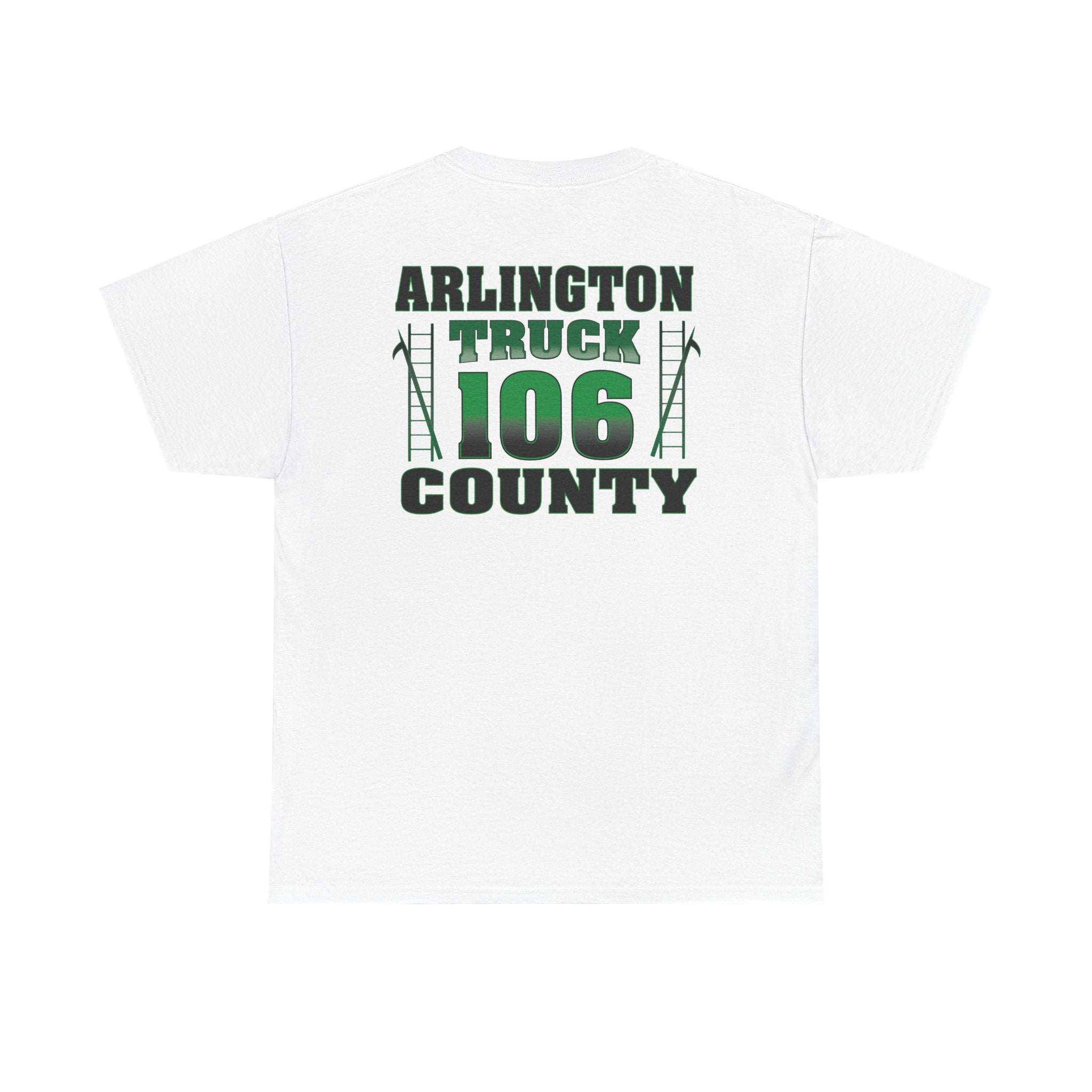Station 6 Truck Arlington - Heavy Cotton Unisex Tee