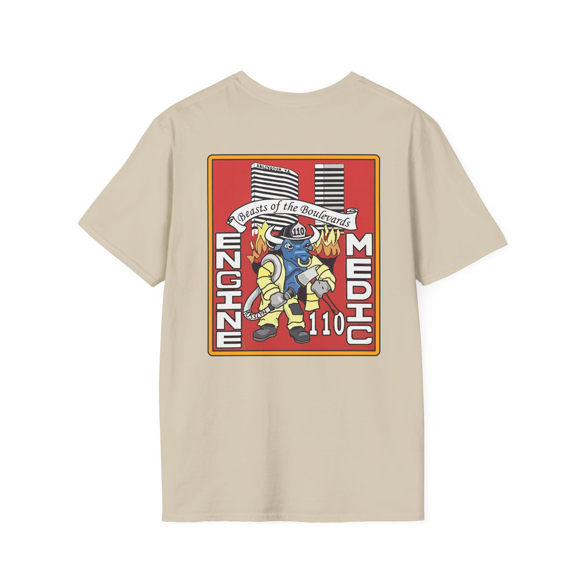Arlington Station 10 Beast of Blvd - Gildan Soft Cotton Softstyle T-Shirt
