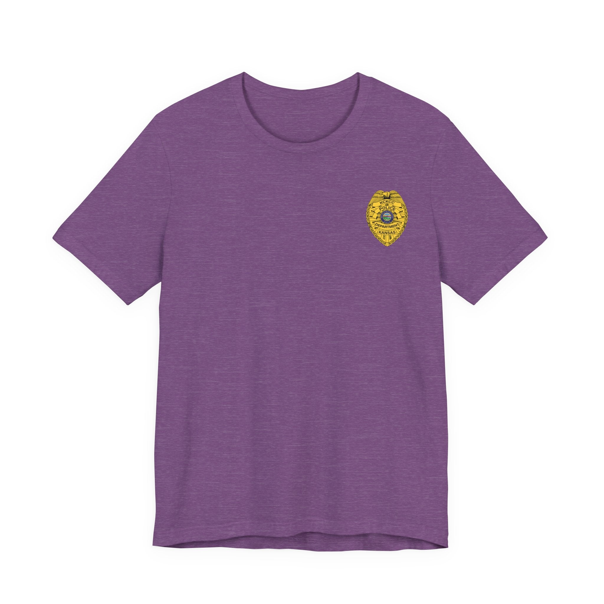 KCKCC Police Department Shirt - Unisex Jersey Short Sleeve Tee