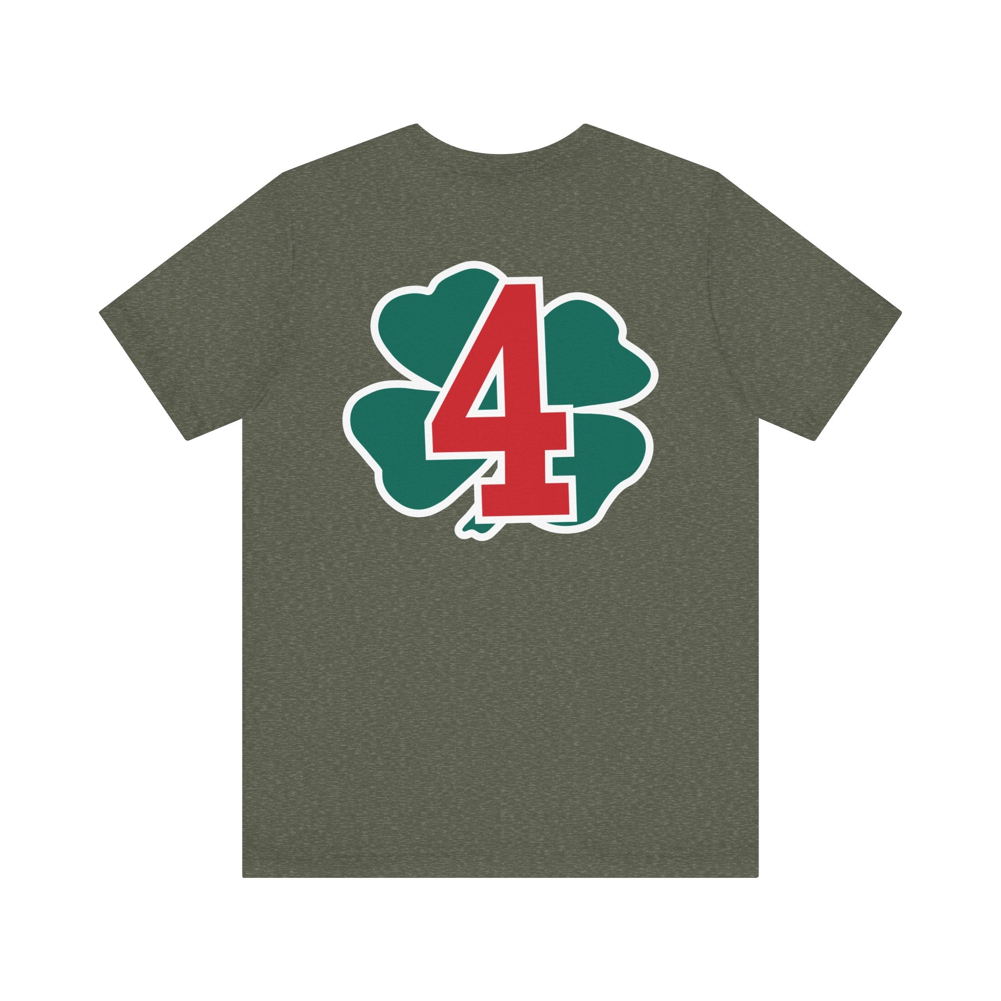Station 4 Clover Back - Bella+Canvas Soft Unisex Tee