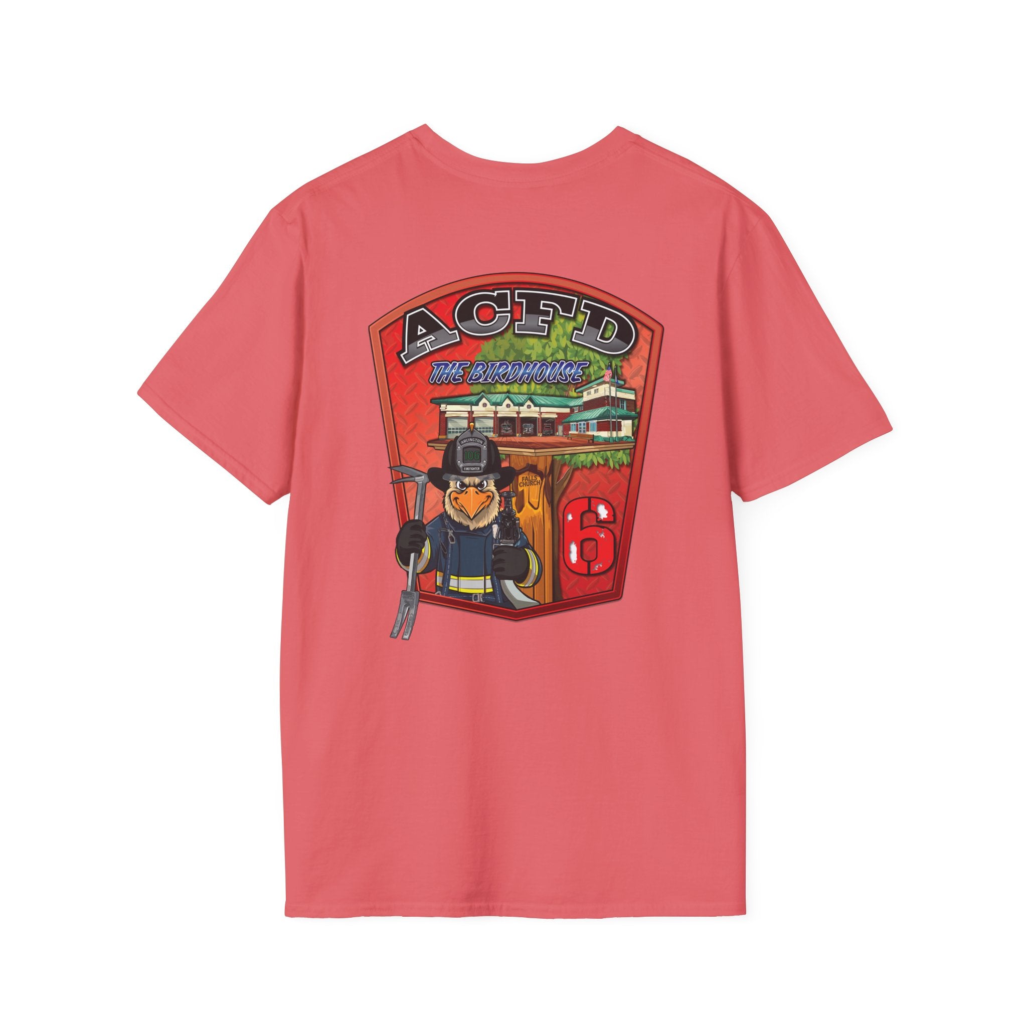 Station 6 The Bird House  - Gildan Soft Cotton Softstyle T-Shirt