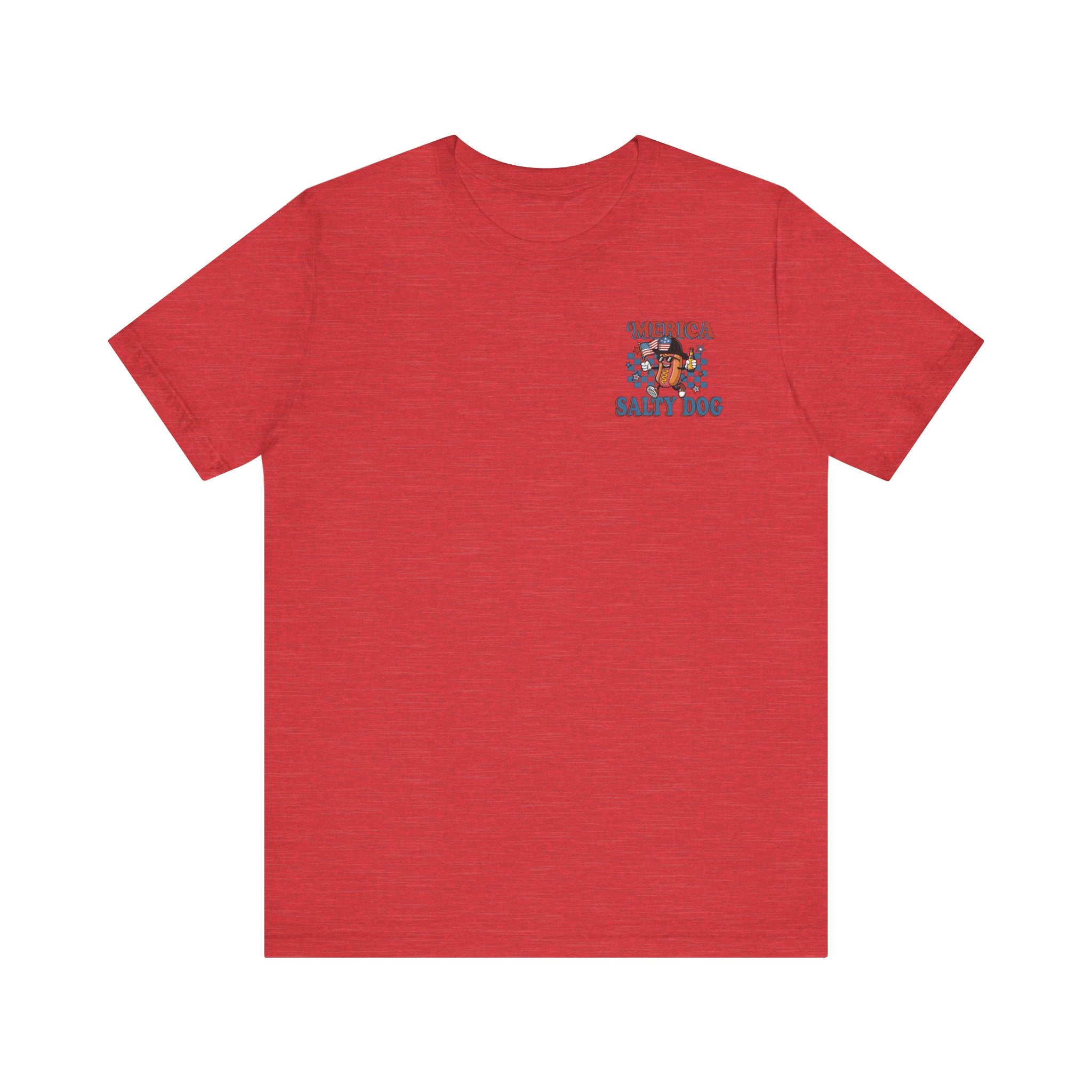 Salty Dog 'Merica Shirt - Bella-Canva Soft Jersey Short Sleeve Tee