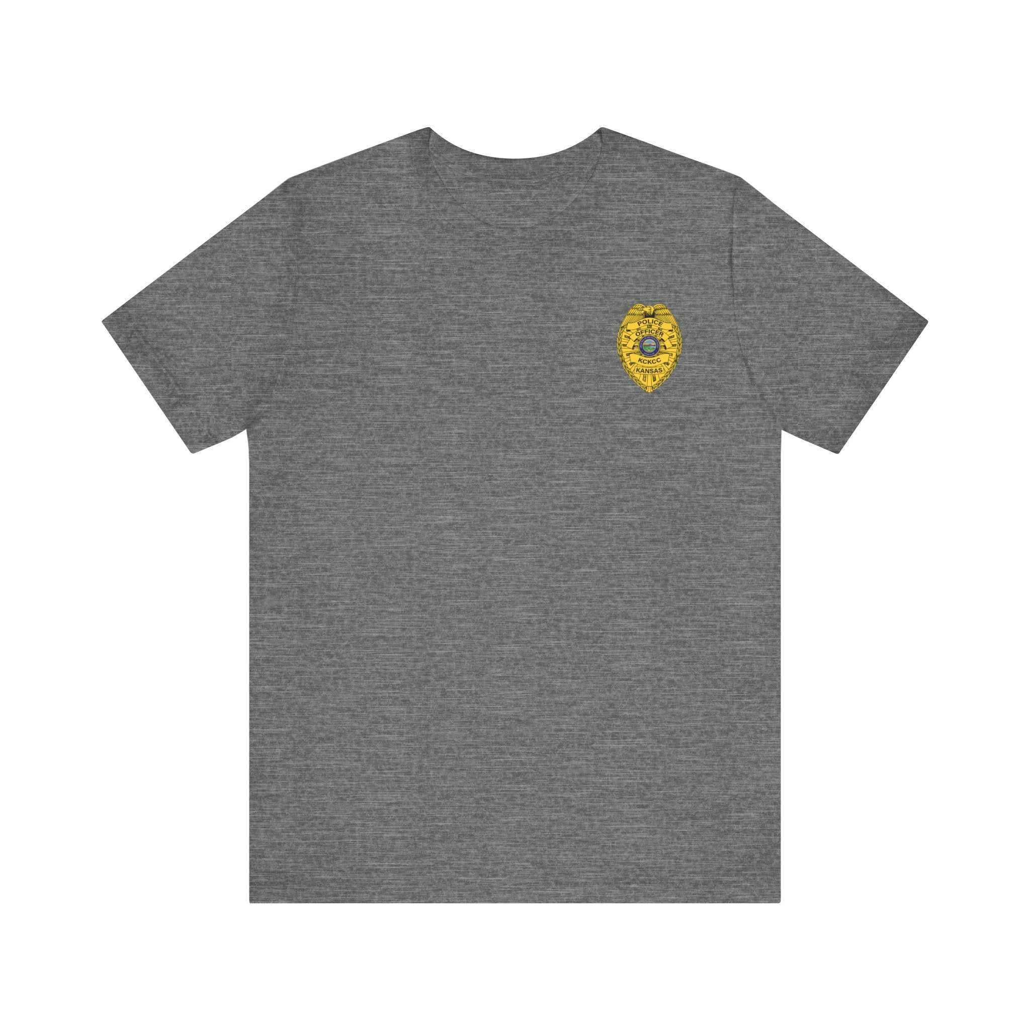 KCKCC Police Officer Shirt - Unisex Jersey Short Sleeve Tee