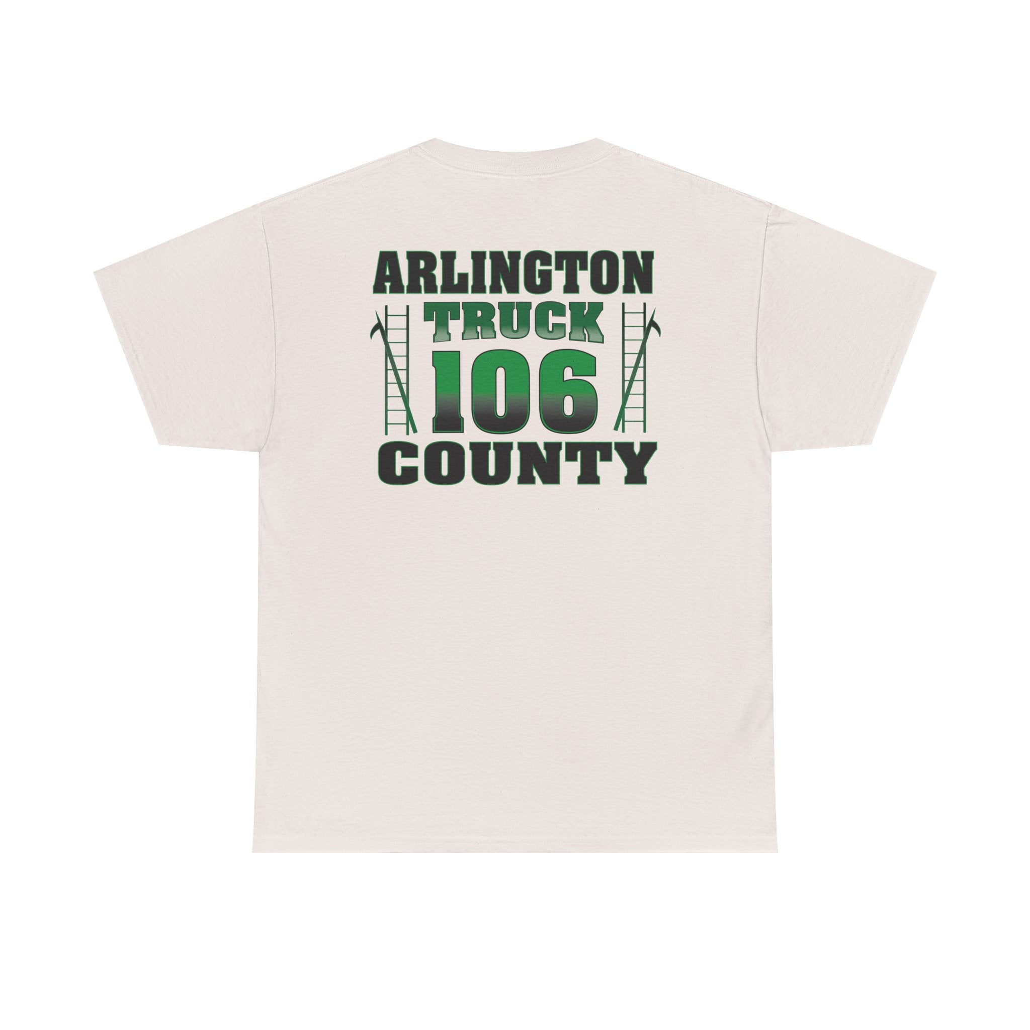 Station 6 Truck Arlington - Heavy Cotton Unisex Tee