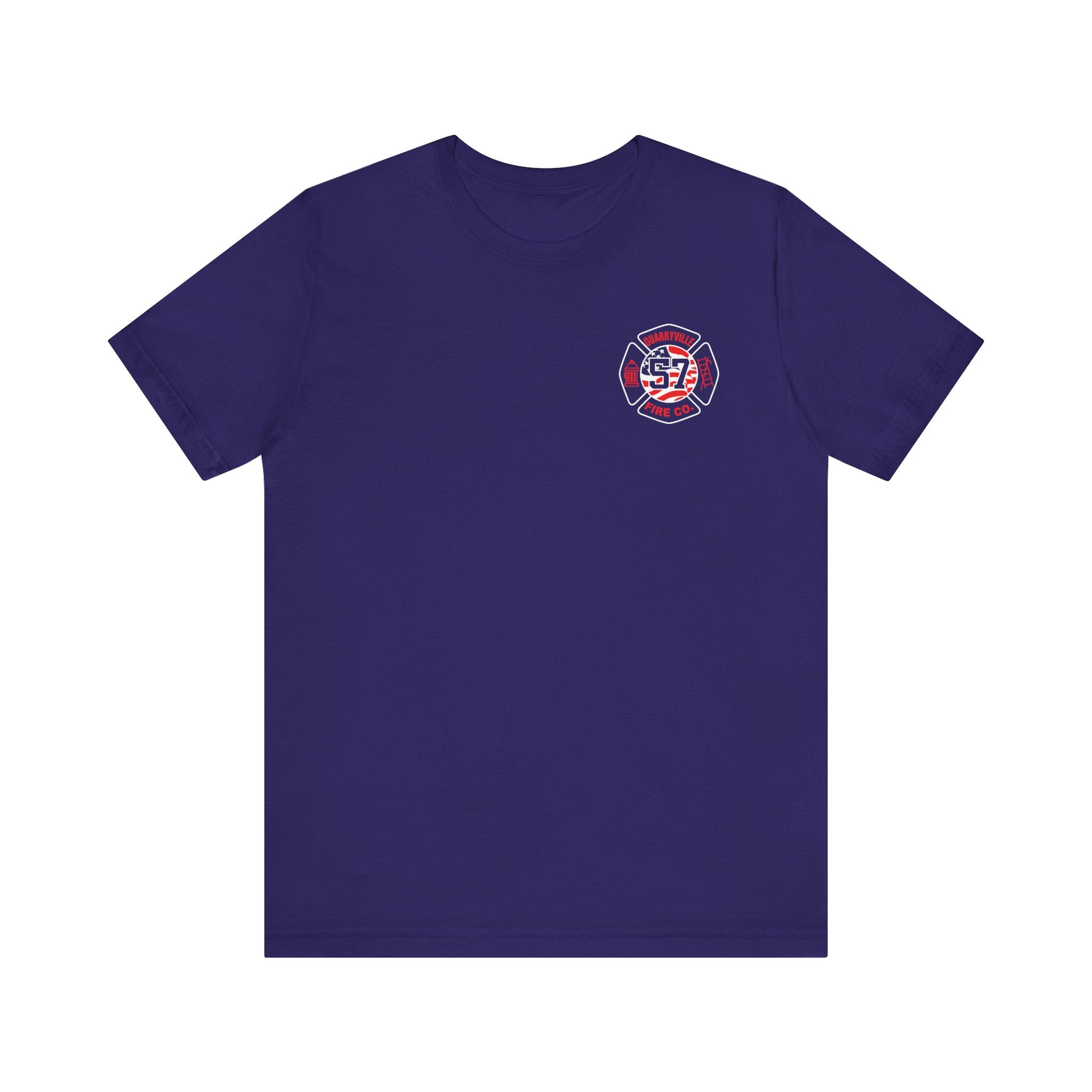 Quarryville PA Vol. Fire  - Bella+Canvas Soft Jersey Cotton Unisex Tee