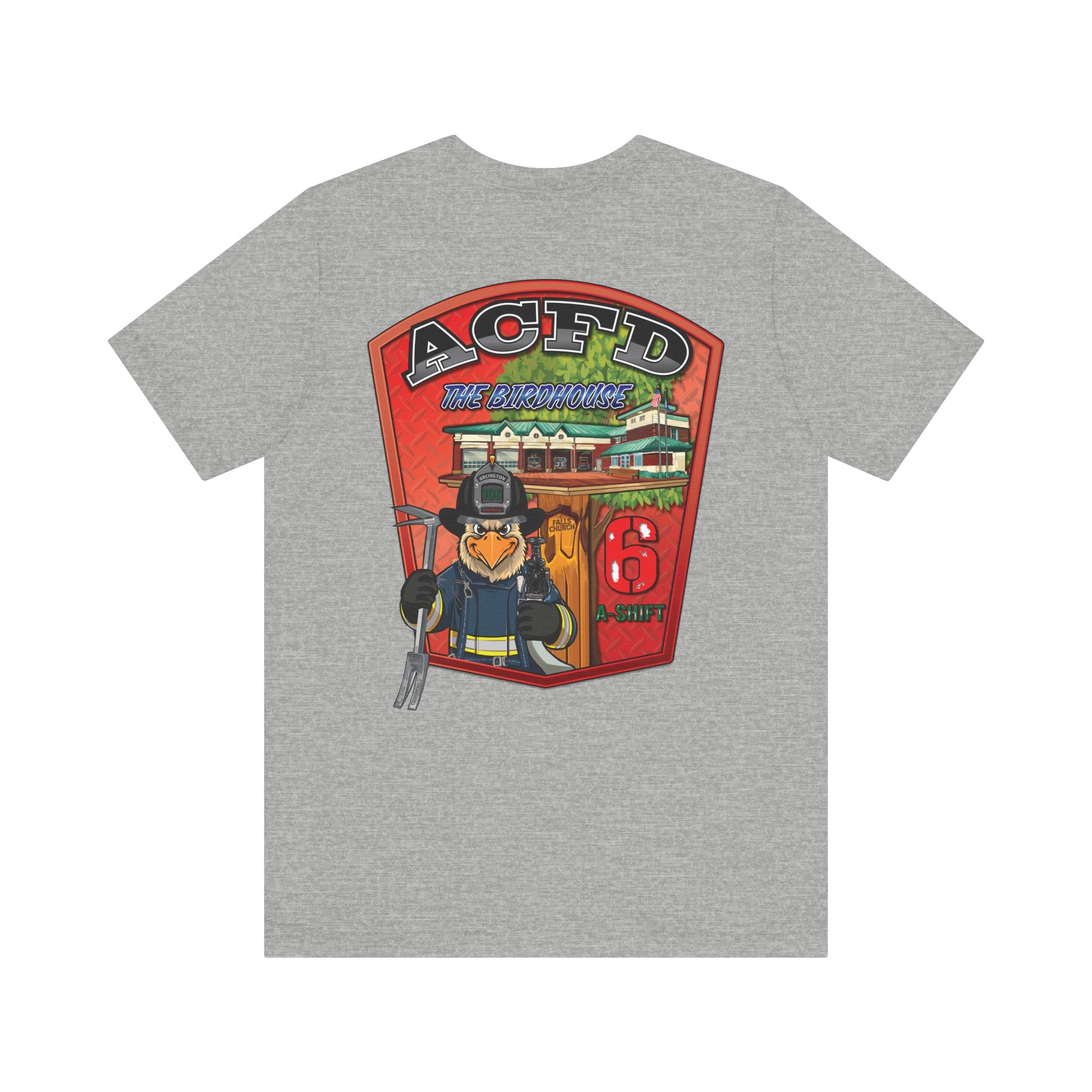 Arlington Station 6 A-Shift BirdHouse - Bella+Canvas Soft Unisex Tee