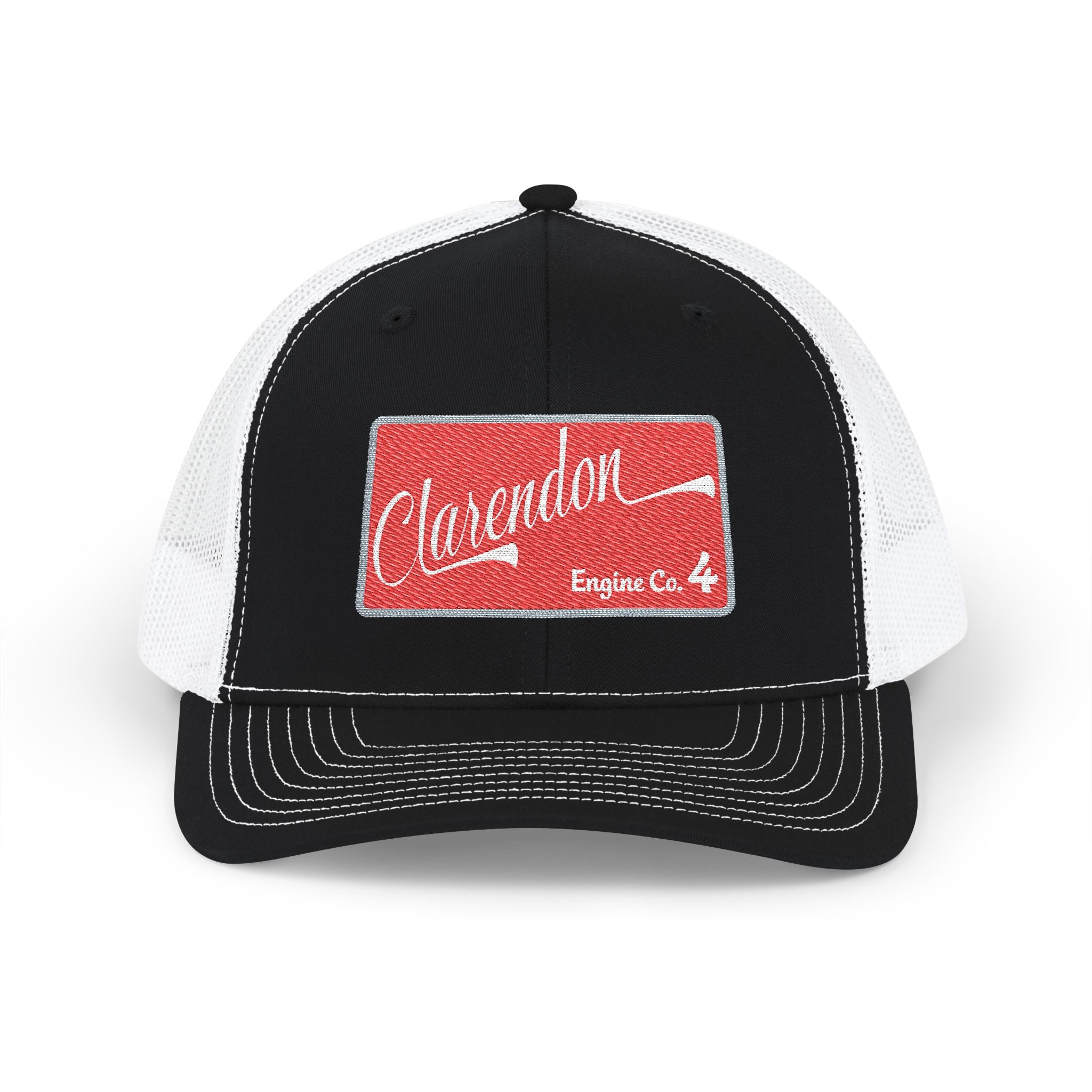Clarendon Engine co 4 - Snapback Trucker (Richardson 112 Style Hat)