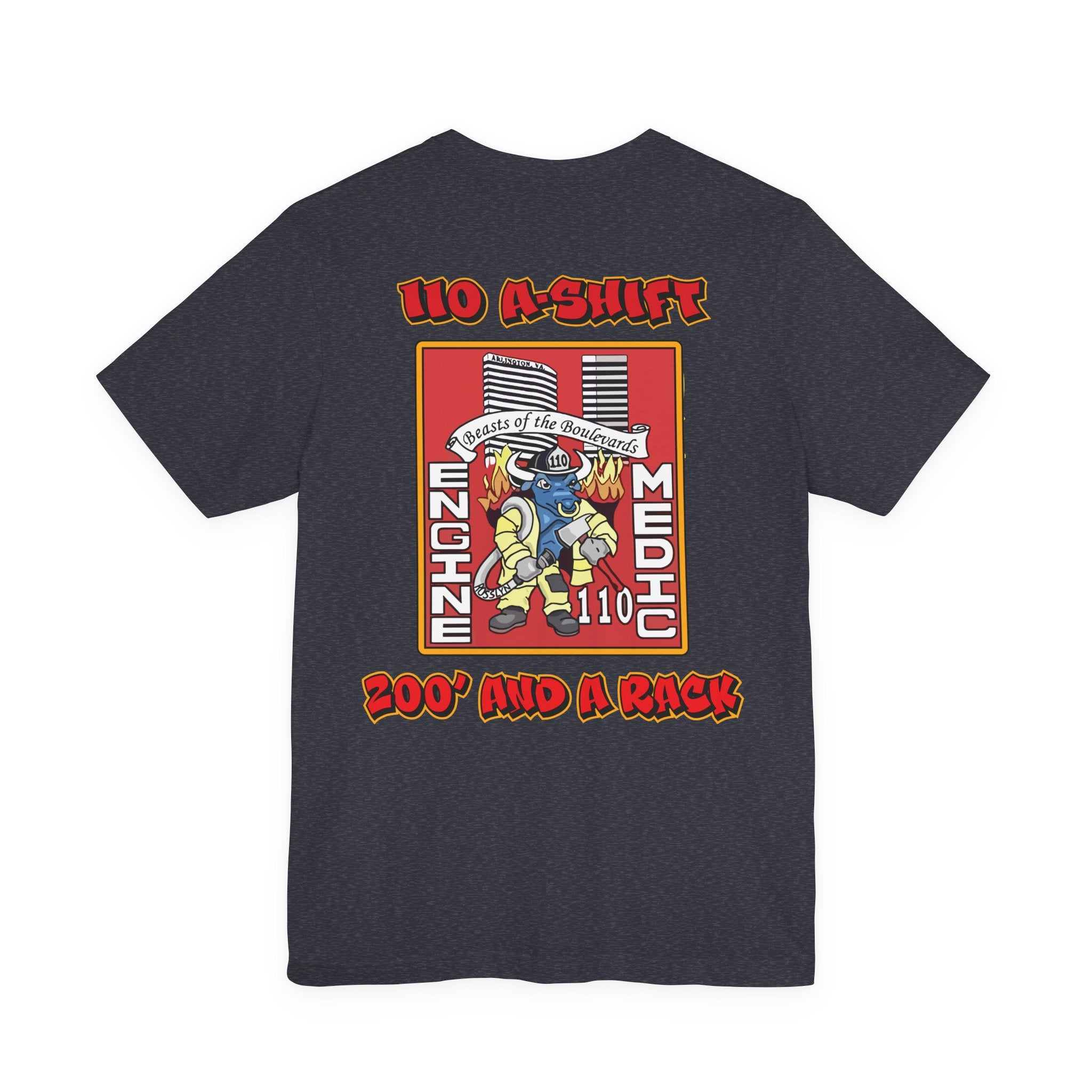 110 A-Shift Shirt Arlington - Bella+Canvas Soft Unisex Tee