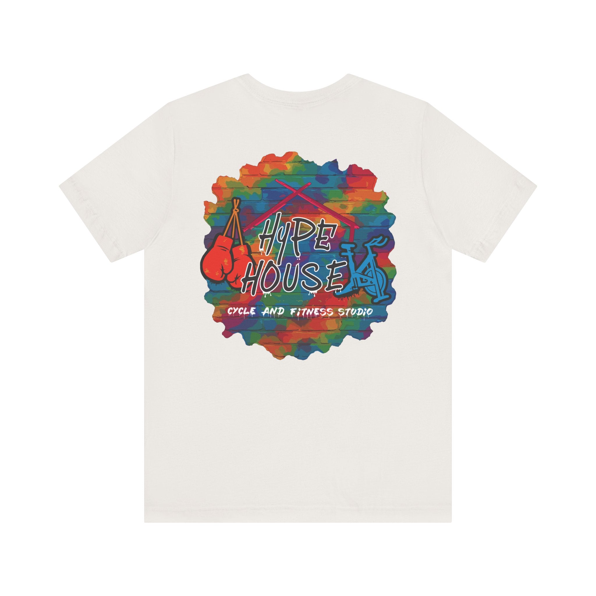 HH Cycle Color Logo light colors - Unisex Jersey Short Sleeve Tee