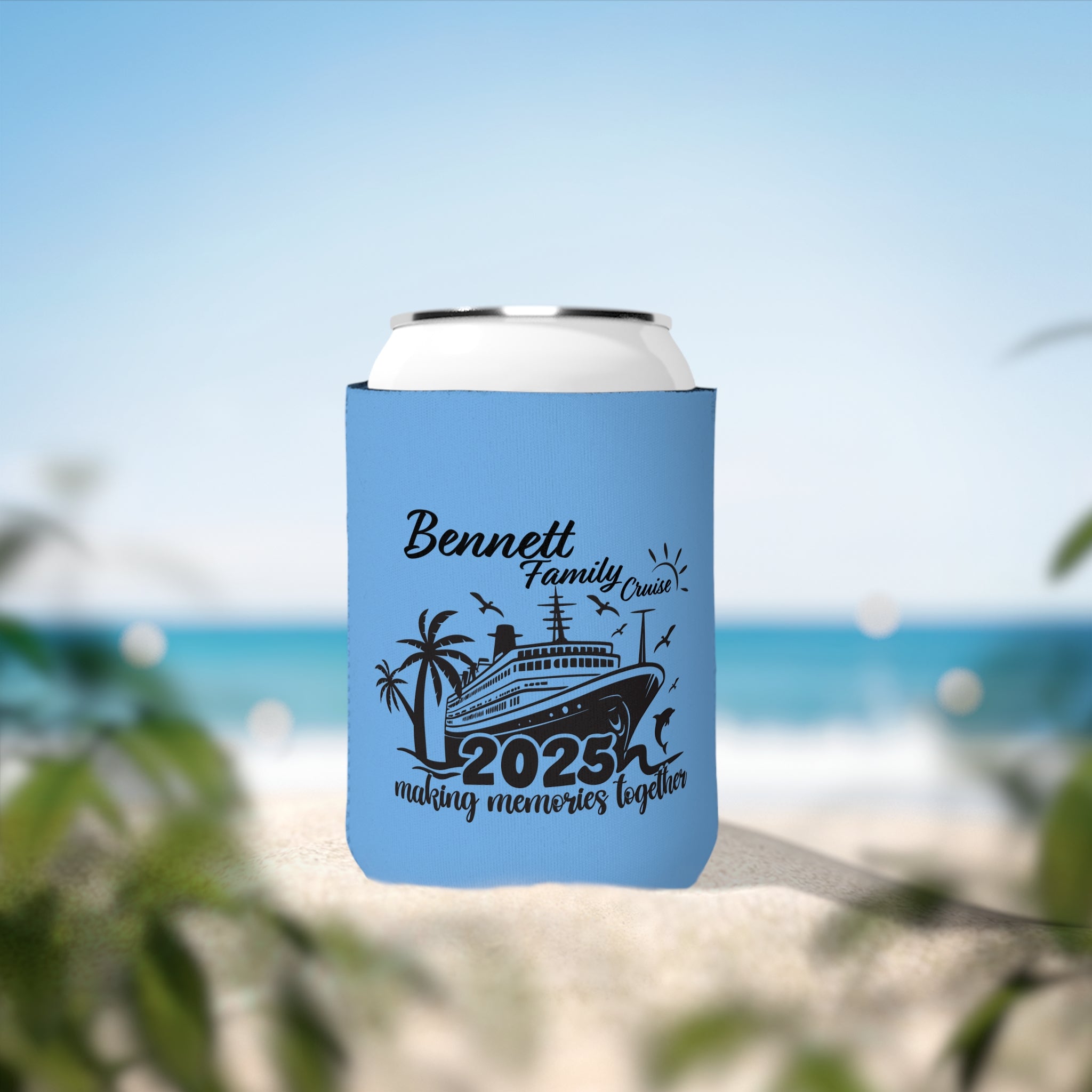 Bennet Family Cruise - Can Cooler Sleeve version 2