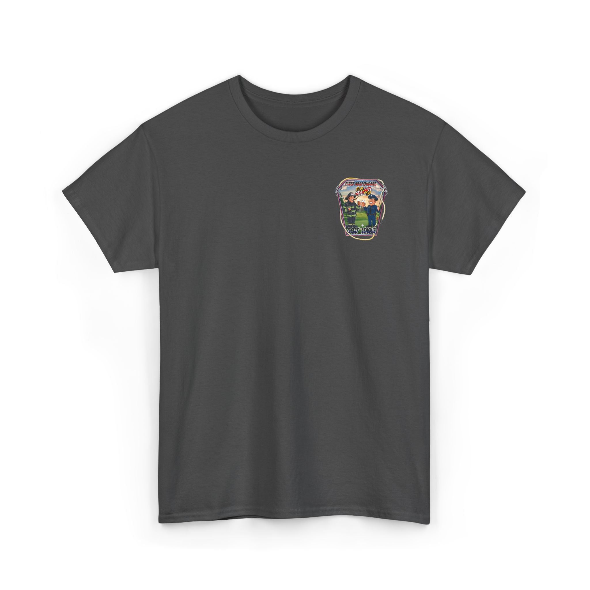 SOMD First Responder Golf - Heavy Cotton Tee