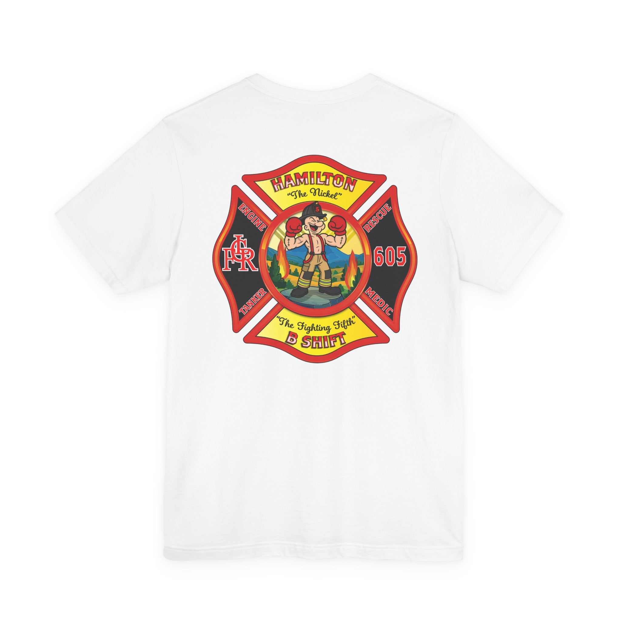 LCFR Hamilton Station 5 version 5 - Bella+Canvas Soft Unisex Tee