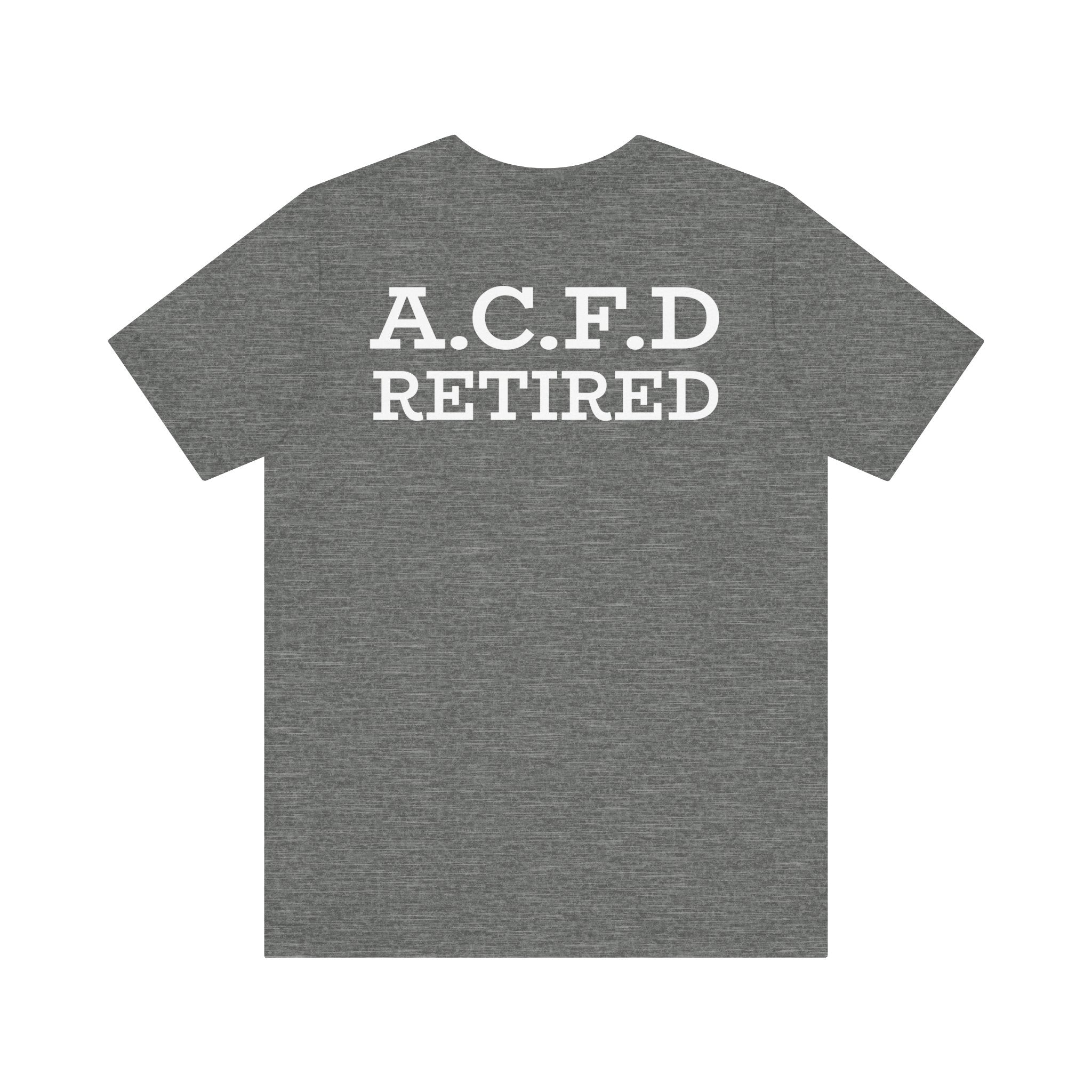 Arlington Retired patch - Bella+Canvas Soft Unisex Tee