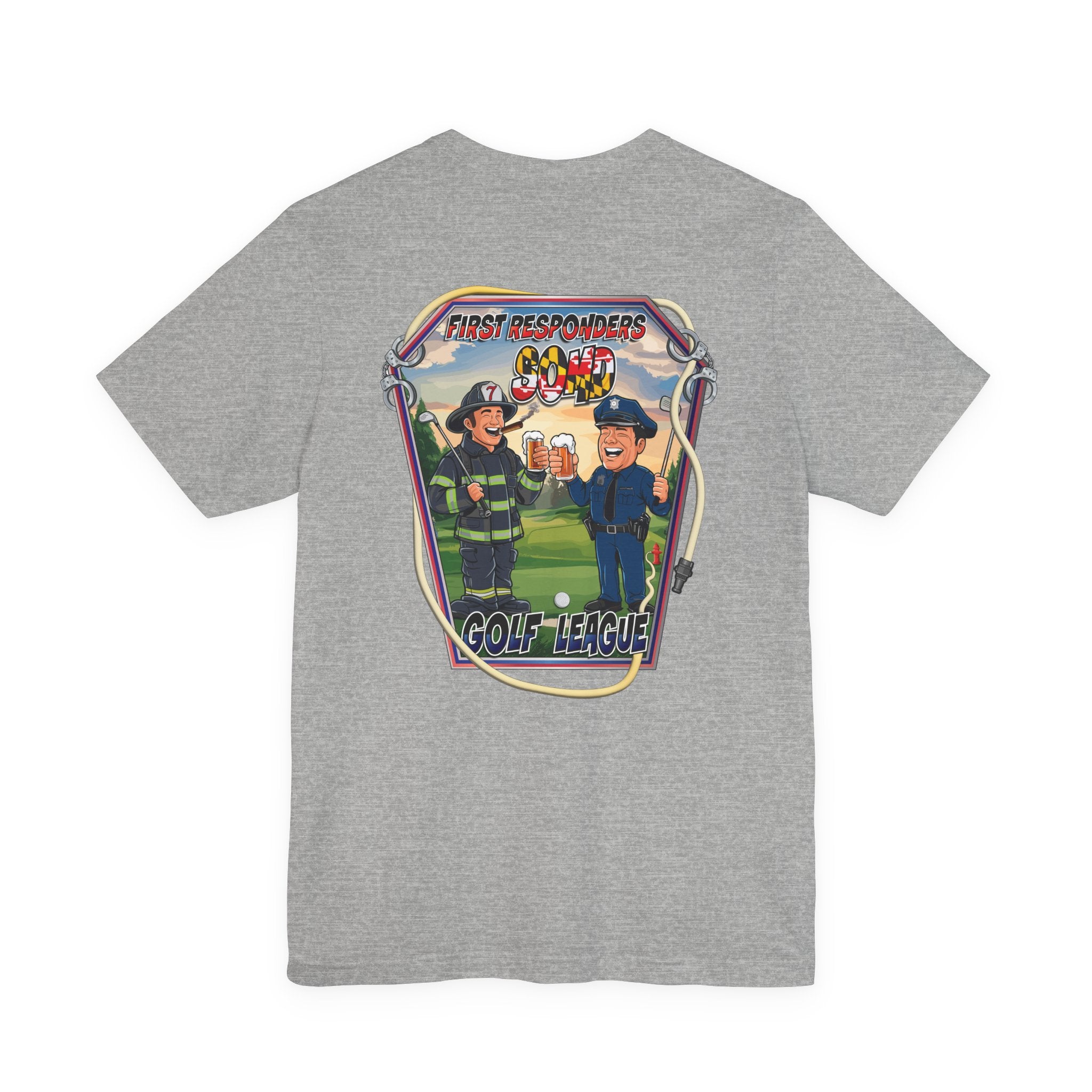SOMD First Responder Golf -Bella+Canvas Soft Unisex Tee