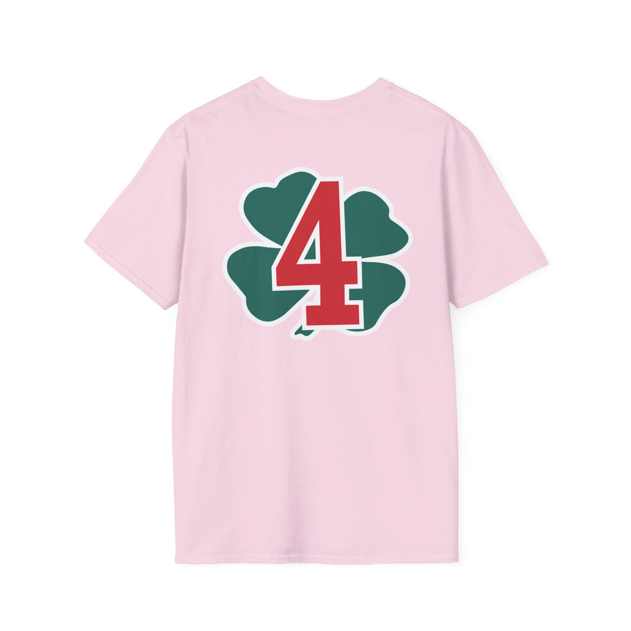 Station 4  acfd clover front/clover back - Gildan Soft Cotton Softstyle T-Shirt