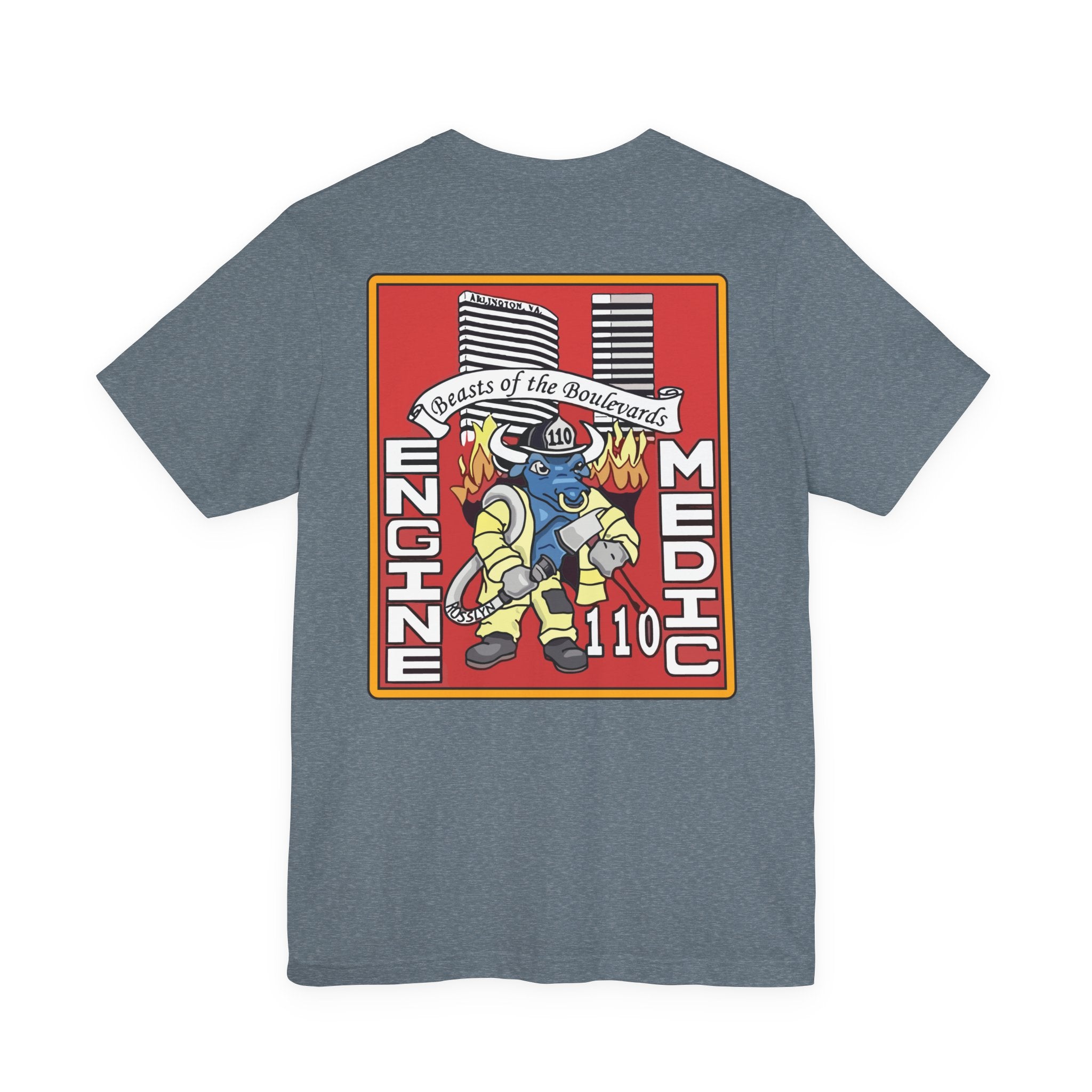 Station 10 Beast Front and Back - Bella+Canvas Soft Unisex Tee