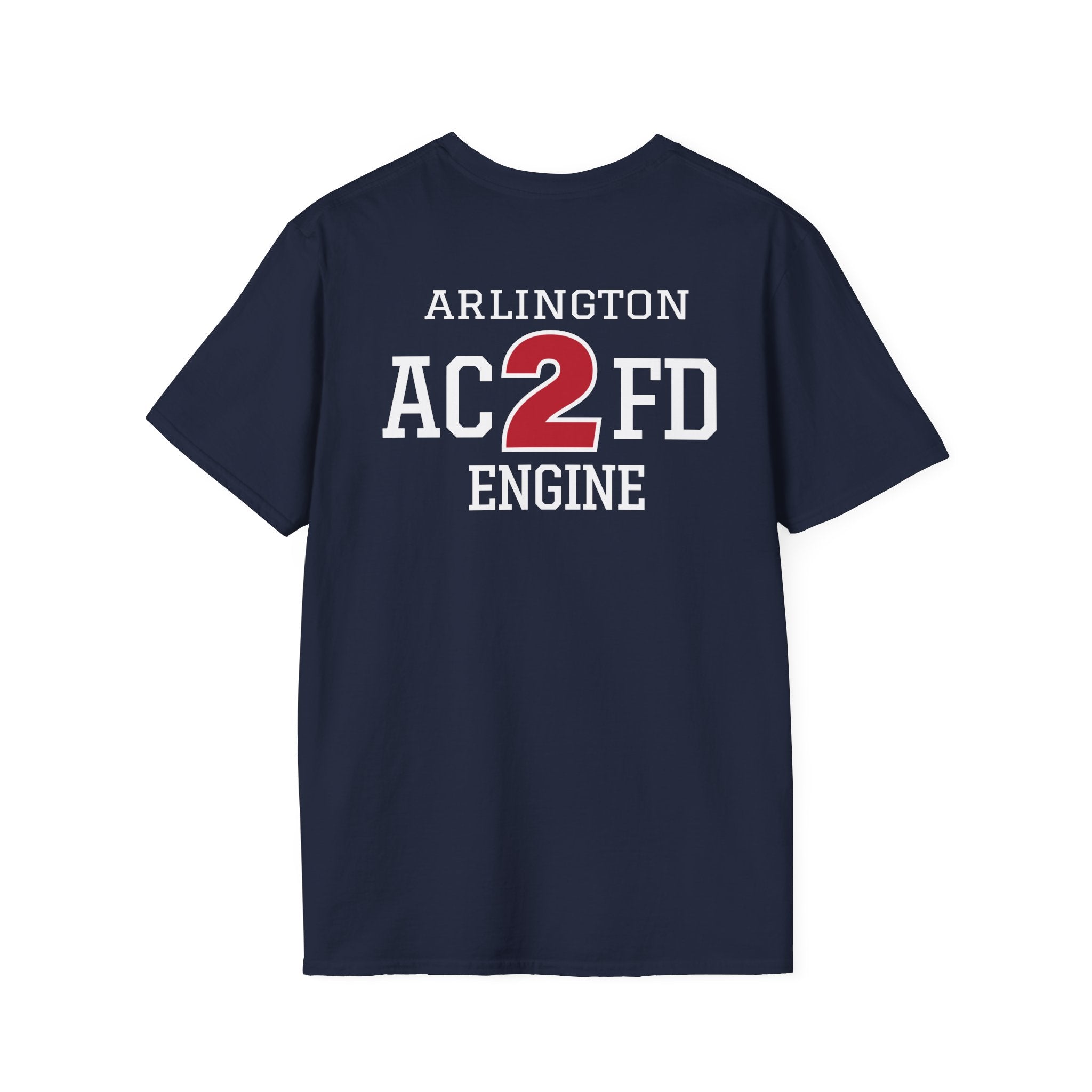 Engine 2 Arlington - Gildan Soft Cotton Softstyle T-Shirt