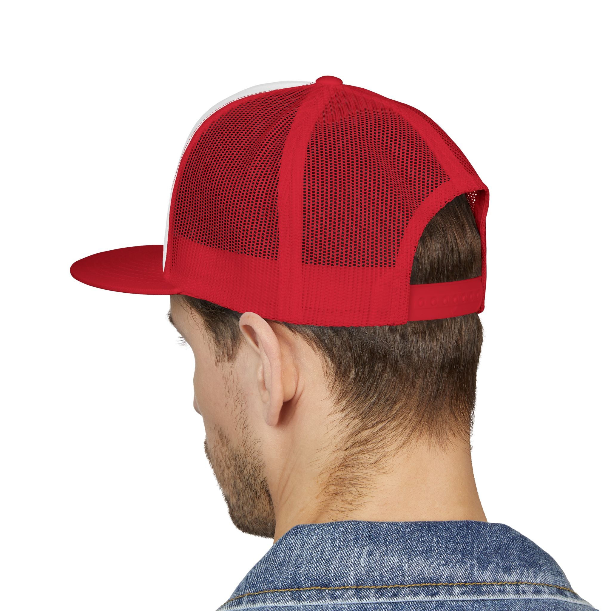 Arlington Rescue 2 (requested different style hat) - 5 Panel Trucker Cap (Embroidery)