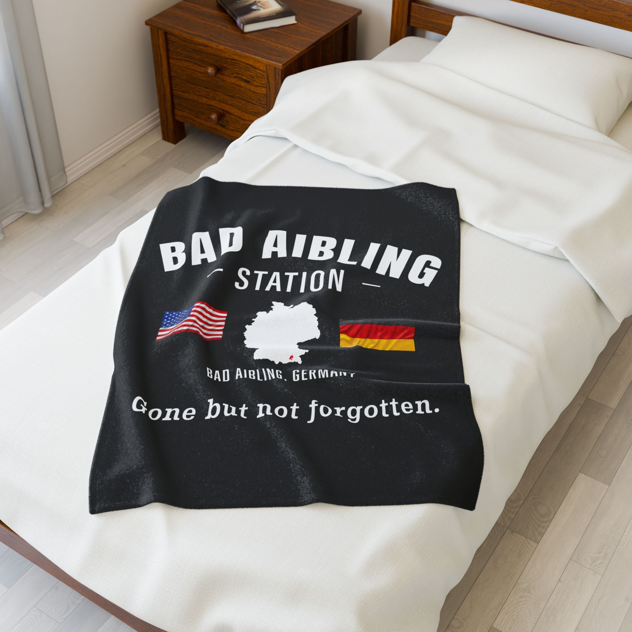 Bad Aibling Gone - Velveteen Plush Blanket